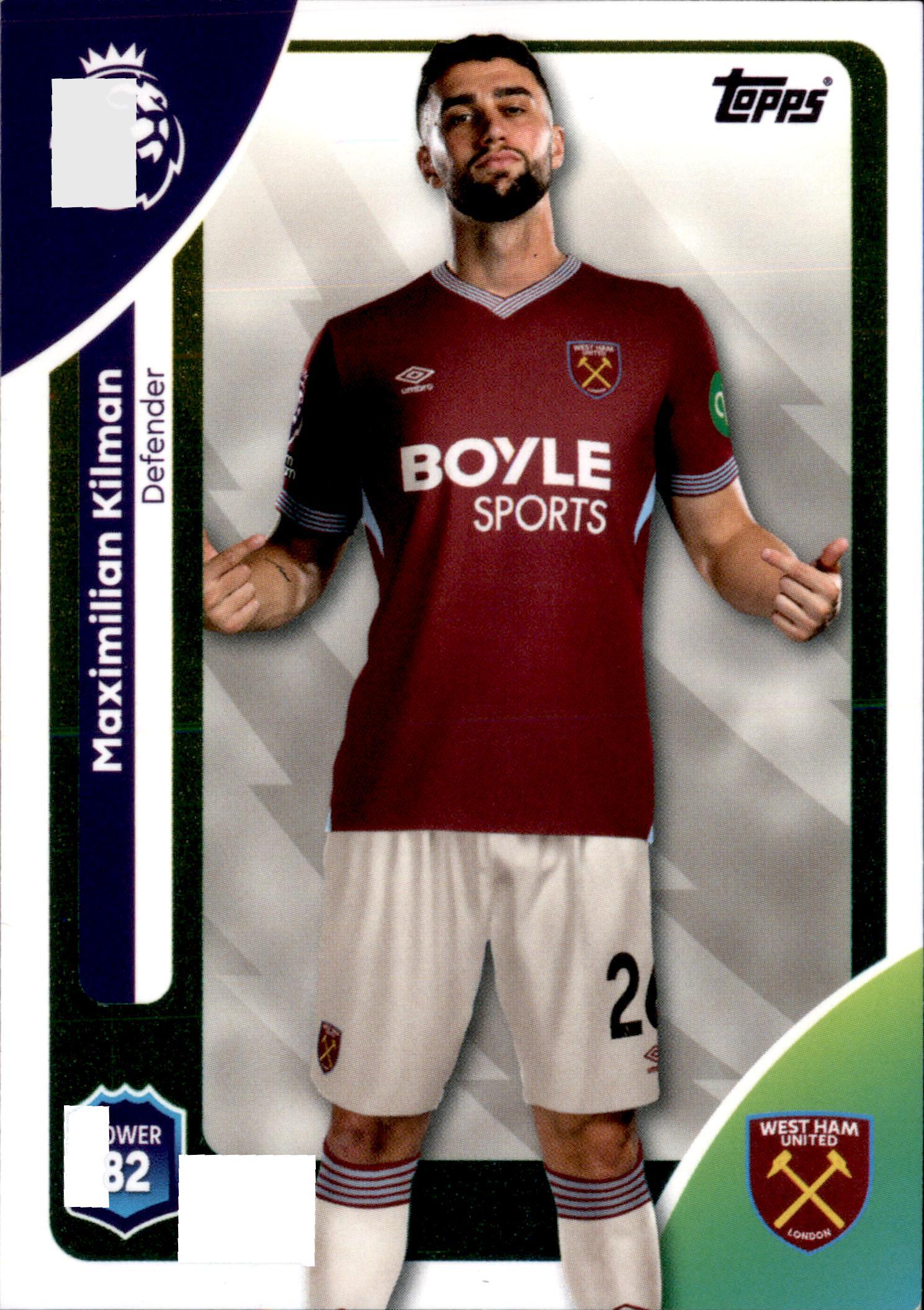 Maximilian Kilman #274 – Topps Premier League 2025/26