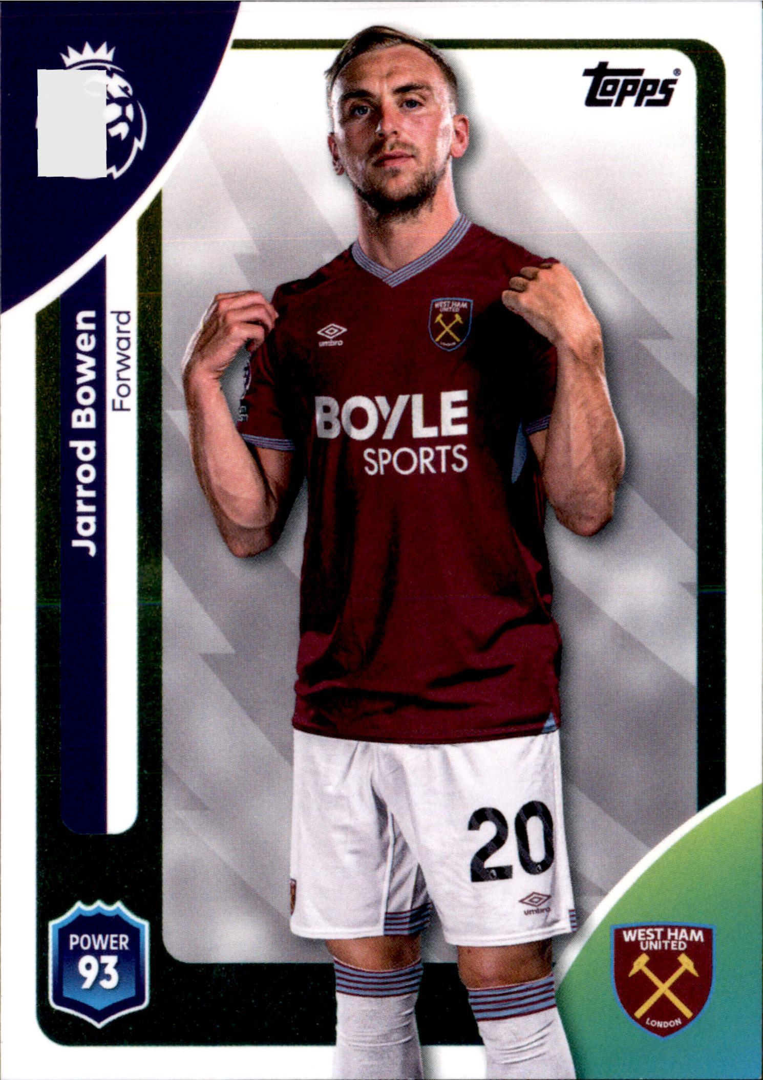 Jarrod Bowen #284 – Topps Premier League 2025/26