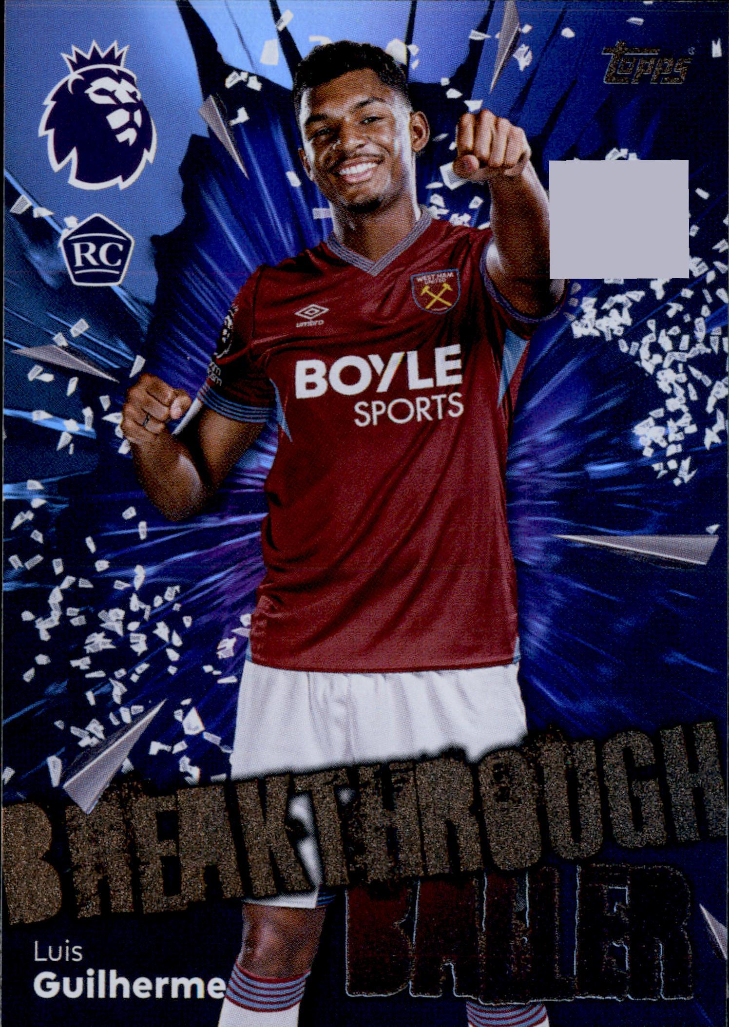 Luis Guilherme #288 – Topps Premier League 2025/26