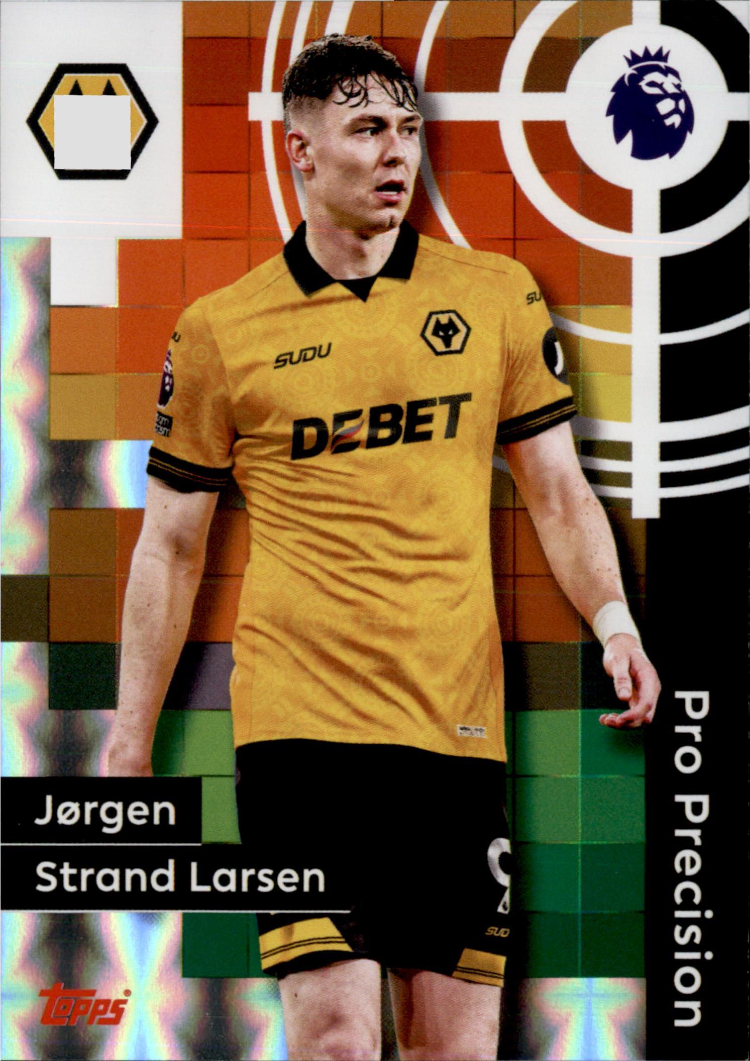 Jørgen Strand Larsen #418 – Topps Premier League 2025/26