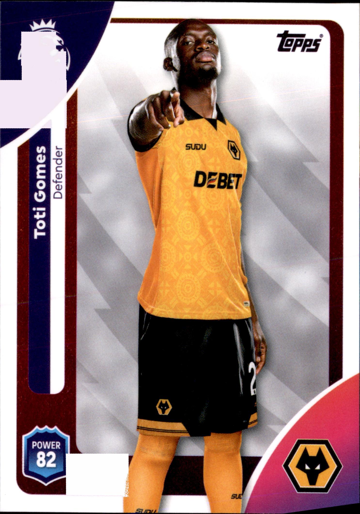 Toti Gomes #294 – Topps Premier League 2025/26