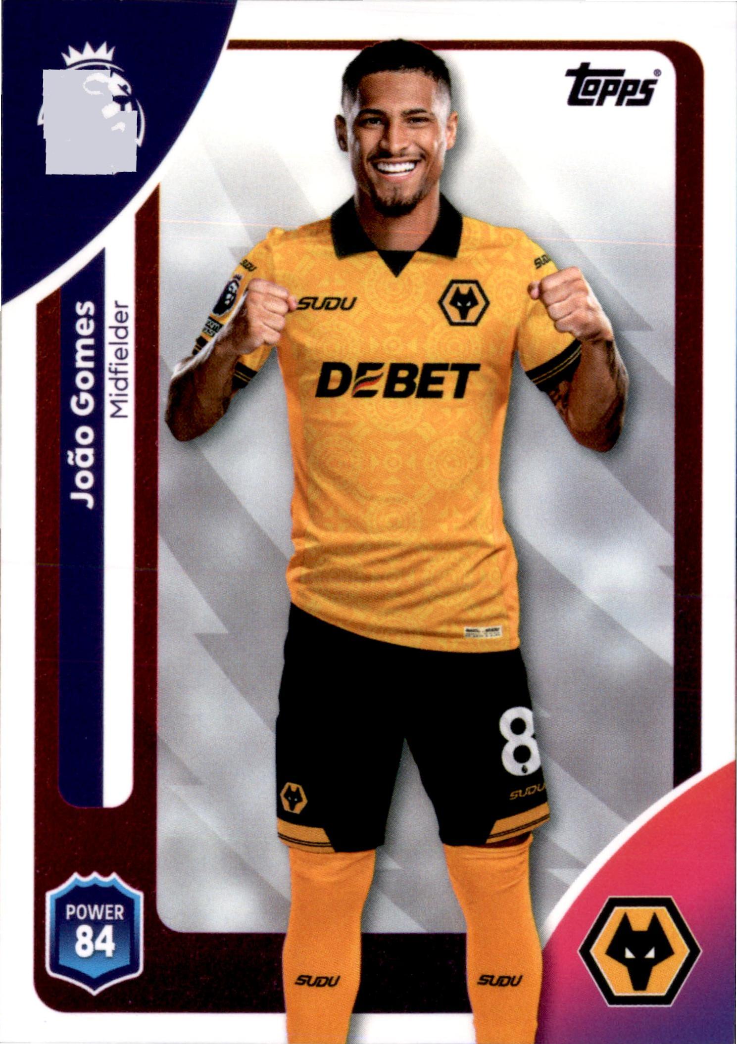 João Gomes #298 – Topps Premier League 2025/26
