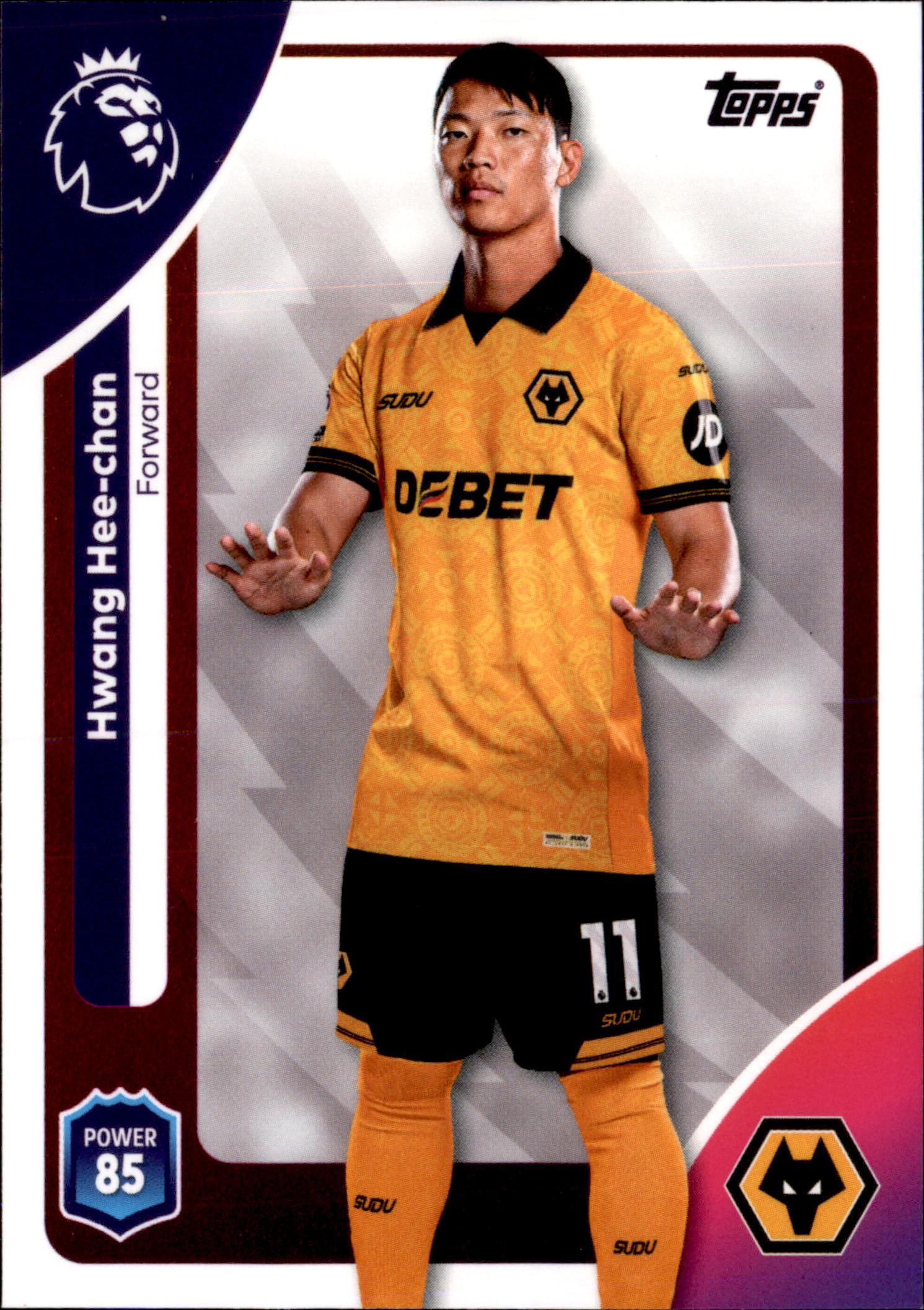 Hwang Hee-Chan #301 – Topps Premier League 2025/26