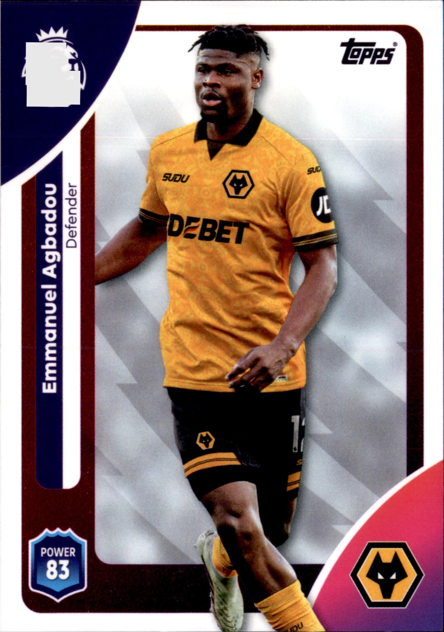 Emmanuel Agbadou #293 – Topps Premier League 2025/26