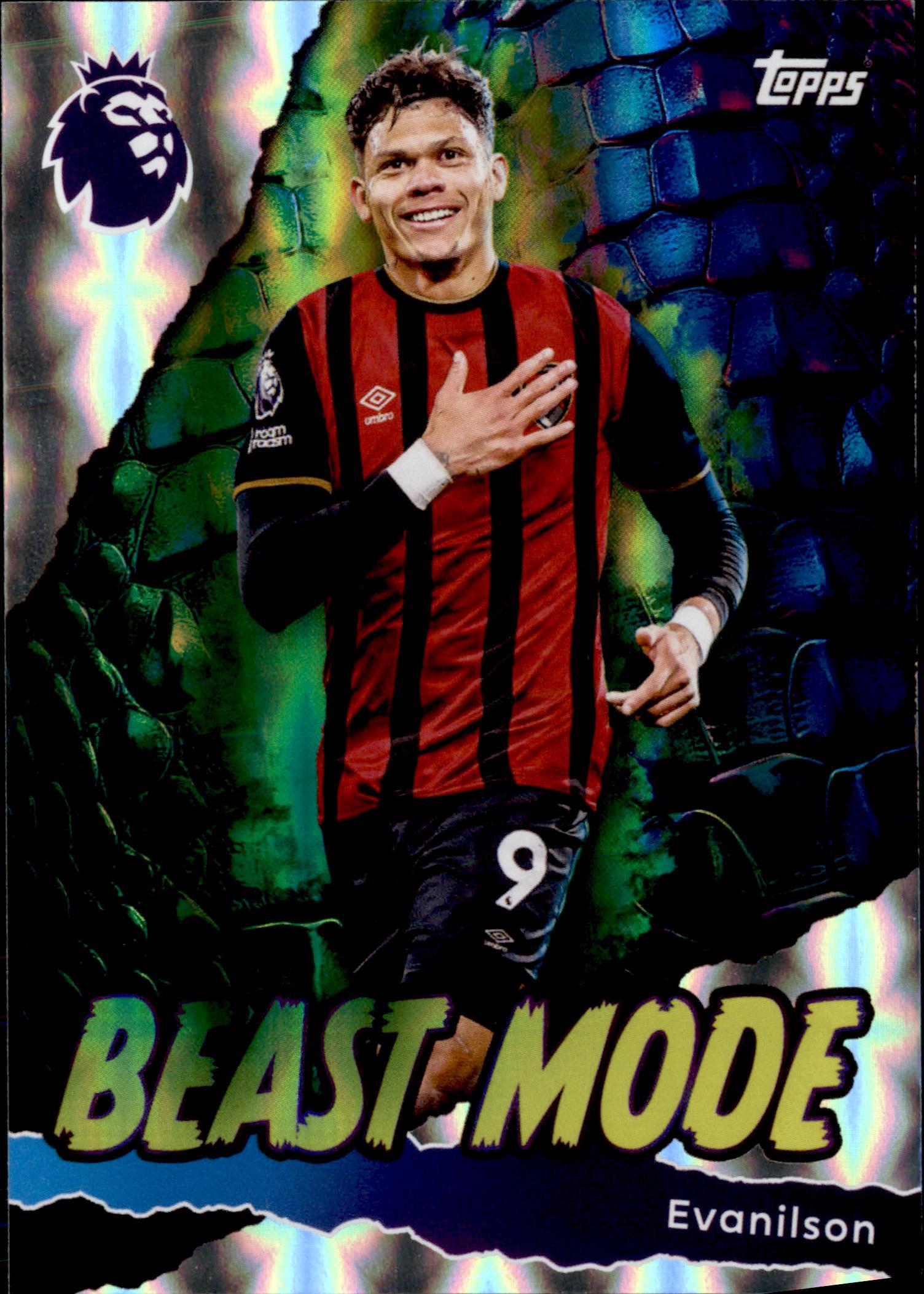 Evanilson #423 – Topps Premier League 2025/26