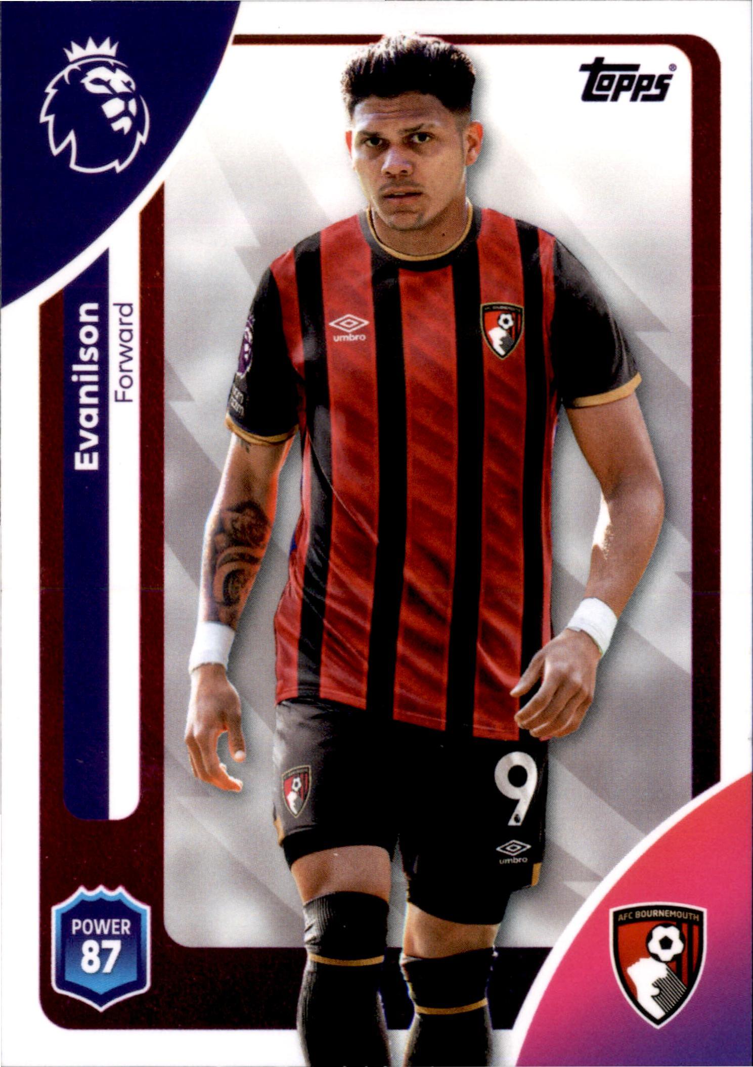 Evanilson #51 – Topps Premier League 2025/26