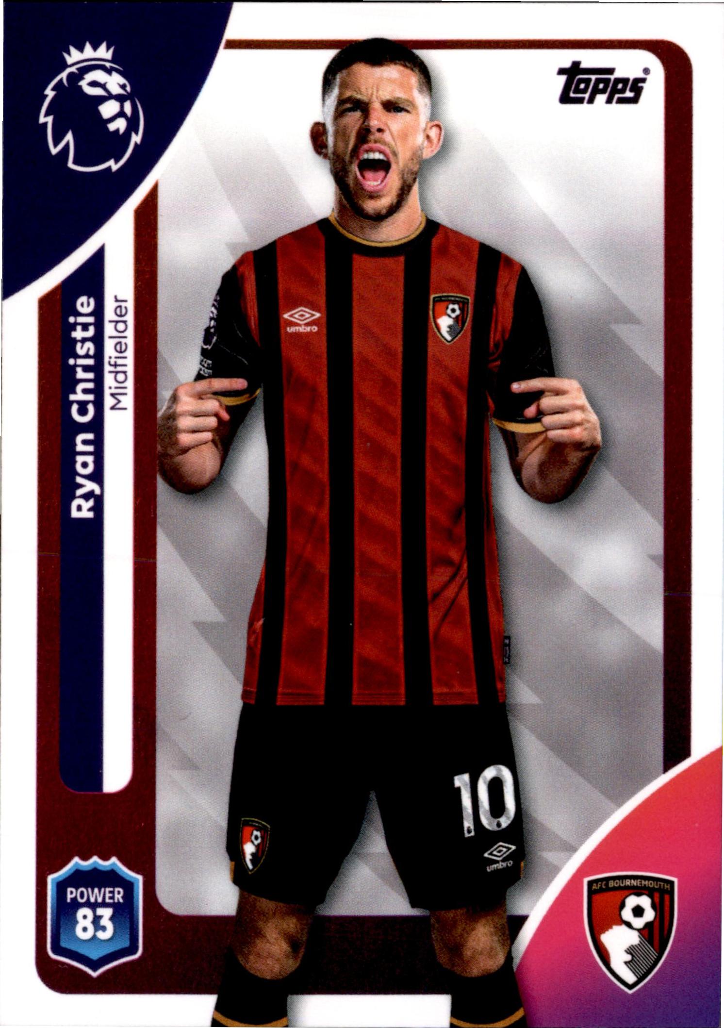 Ryan Christie #45 – Topps Premier League 2025/26