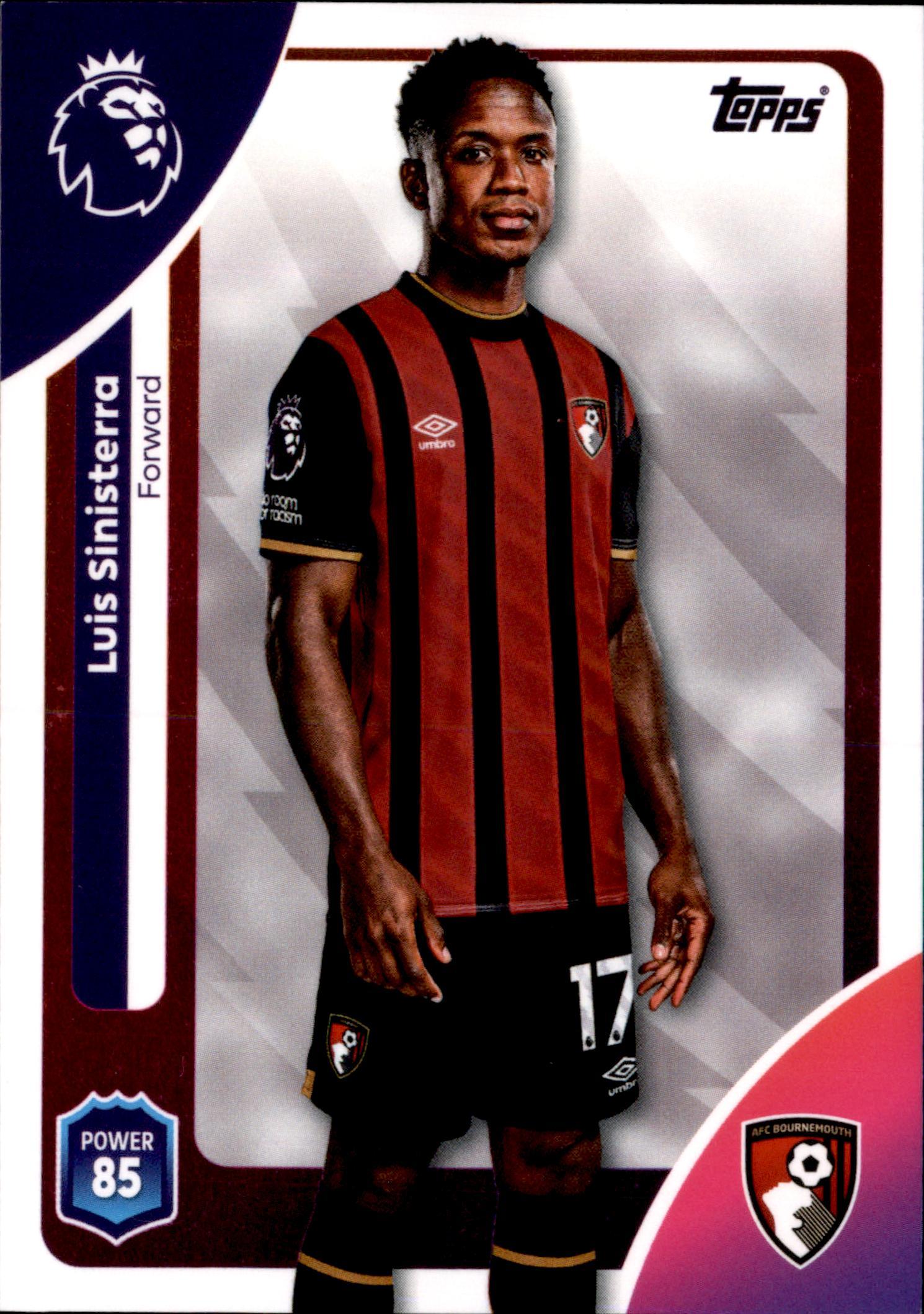 Luis Sinisterra #46 – Topps Premier League 2025/26