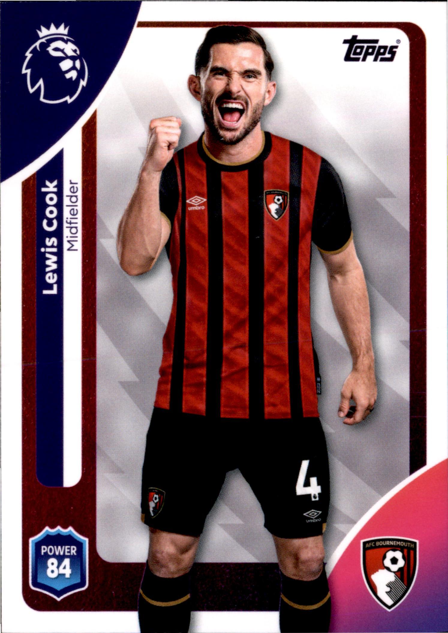 Lewis Cook #44 – Topps Premier League 2025/26