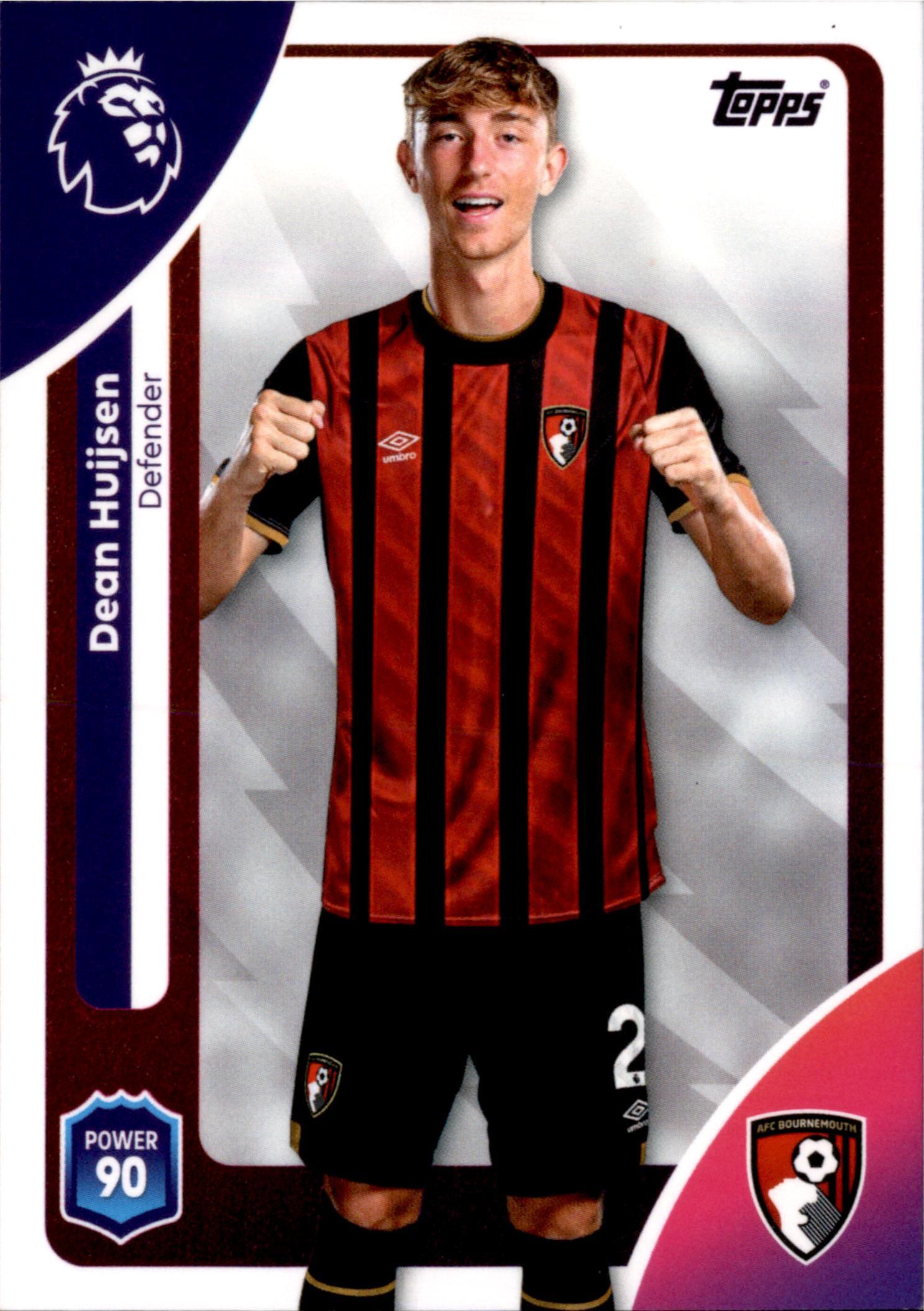 Dean Huijsen #40 – Topps Premier League 2025/26