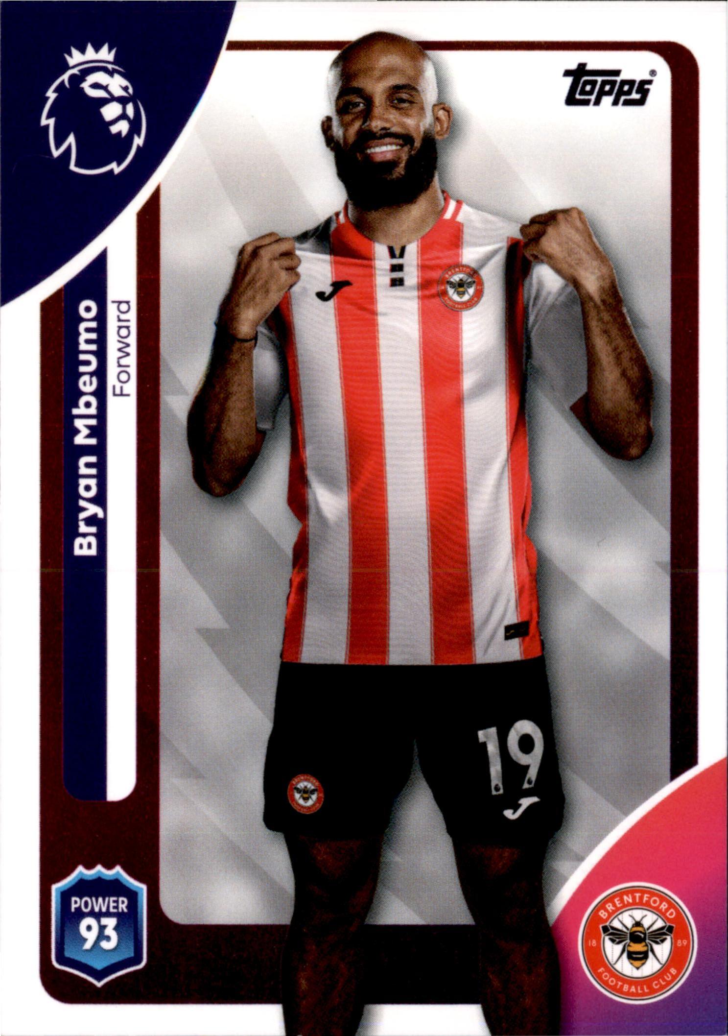Bryan Mbeumo #68 – Topps Premier League 2025/26