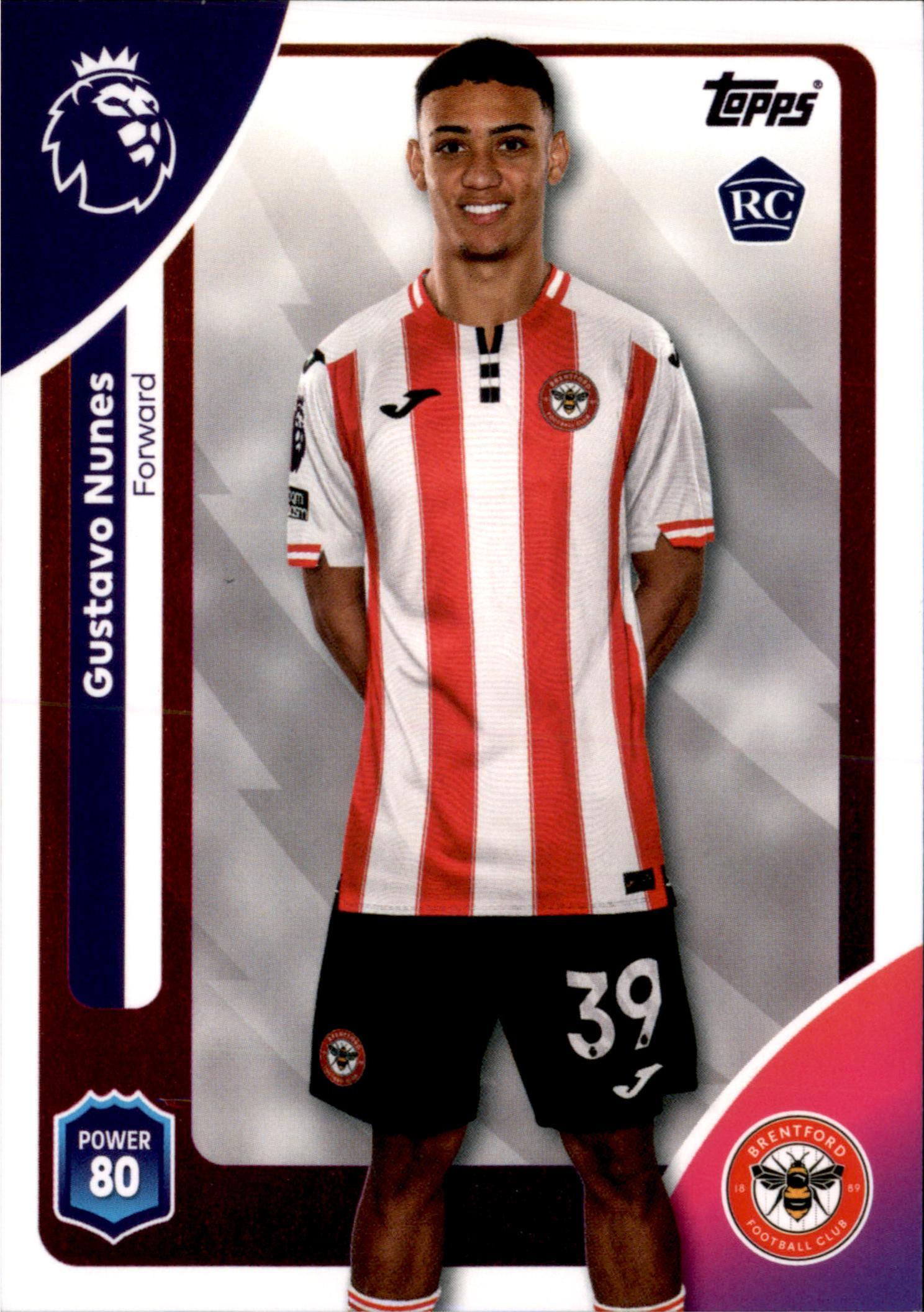 Gustavo Nunes #67 – Topps Premier League 2025/26