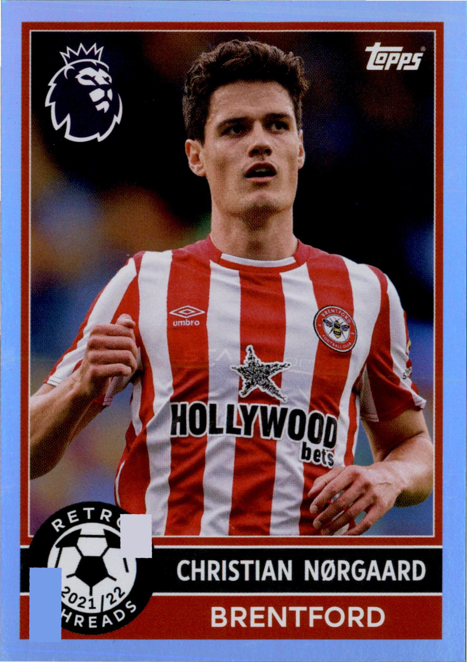 Christian Nørgaard #385 – Topps Premier League 2025/26