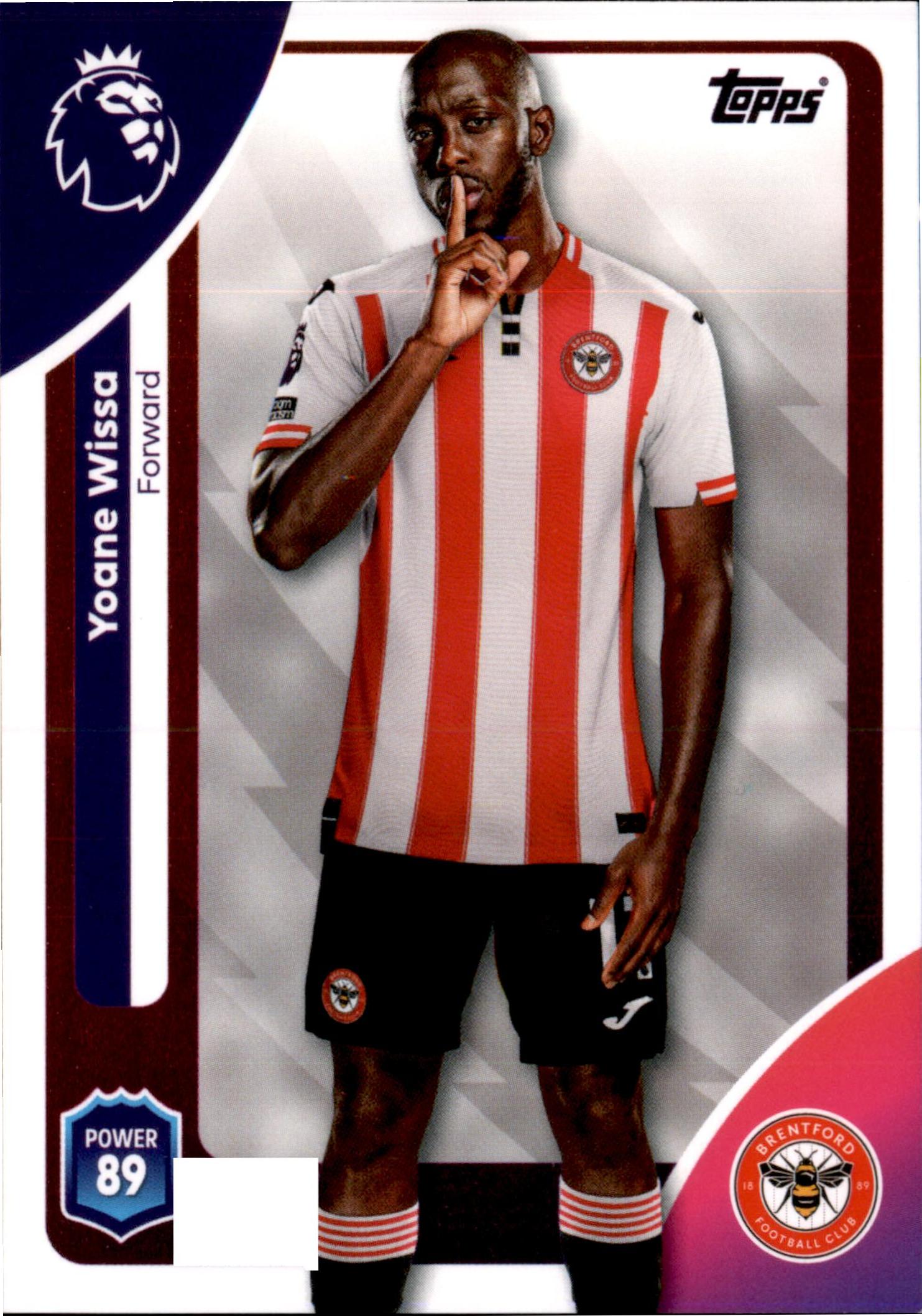Yoane Wissa #69 – Topps Premier League 2025/26
