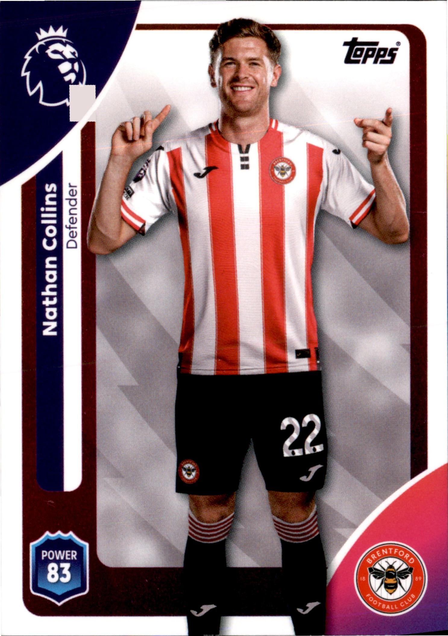 Nathan Collins #57 – Topps Premier League 2025/26
