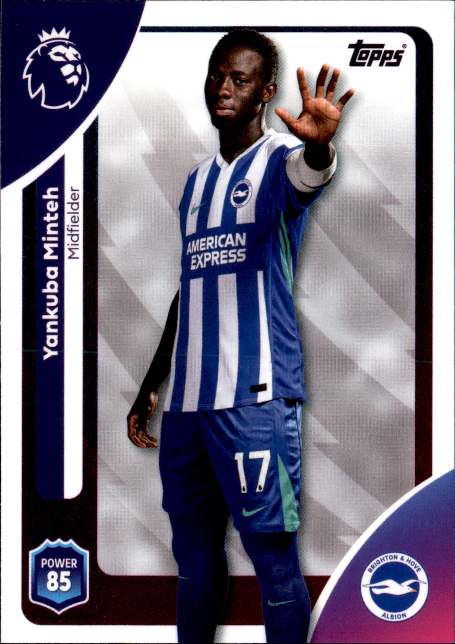 Yankuba Minteh #79 – Topps Premier League 2025/26
