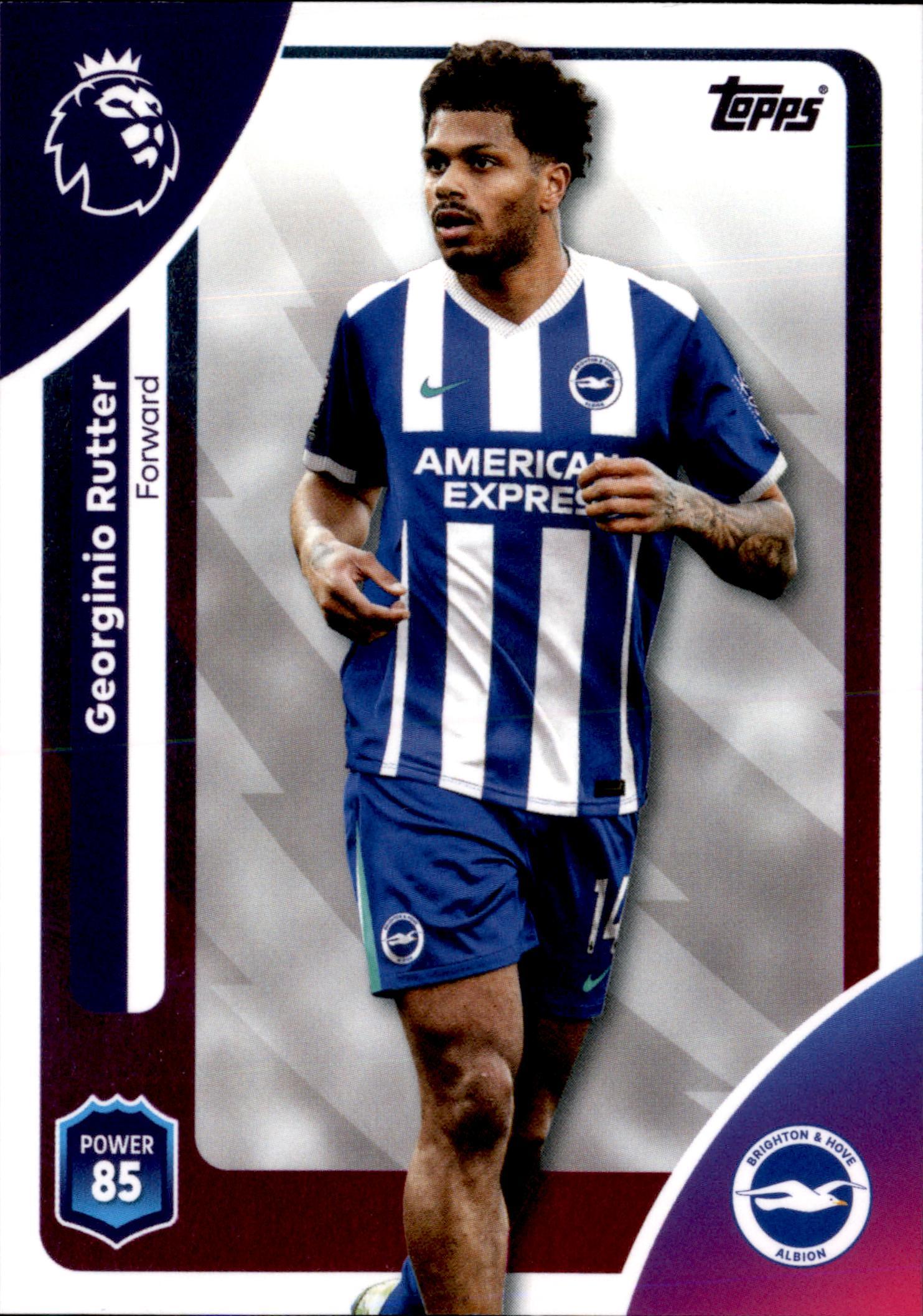 Georginio Rutter #86 – Topps Premier League 2025/26