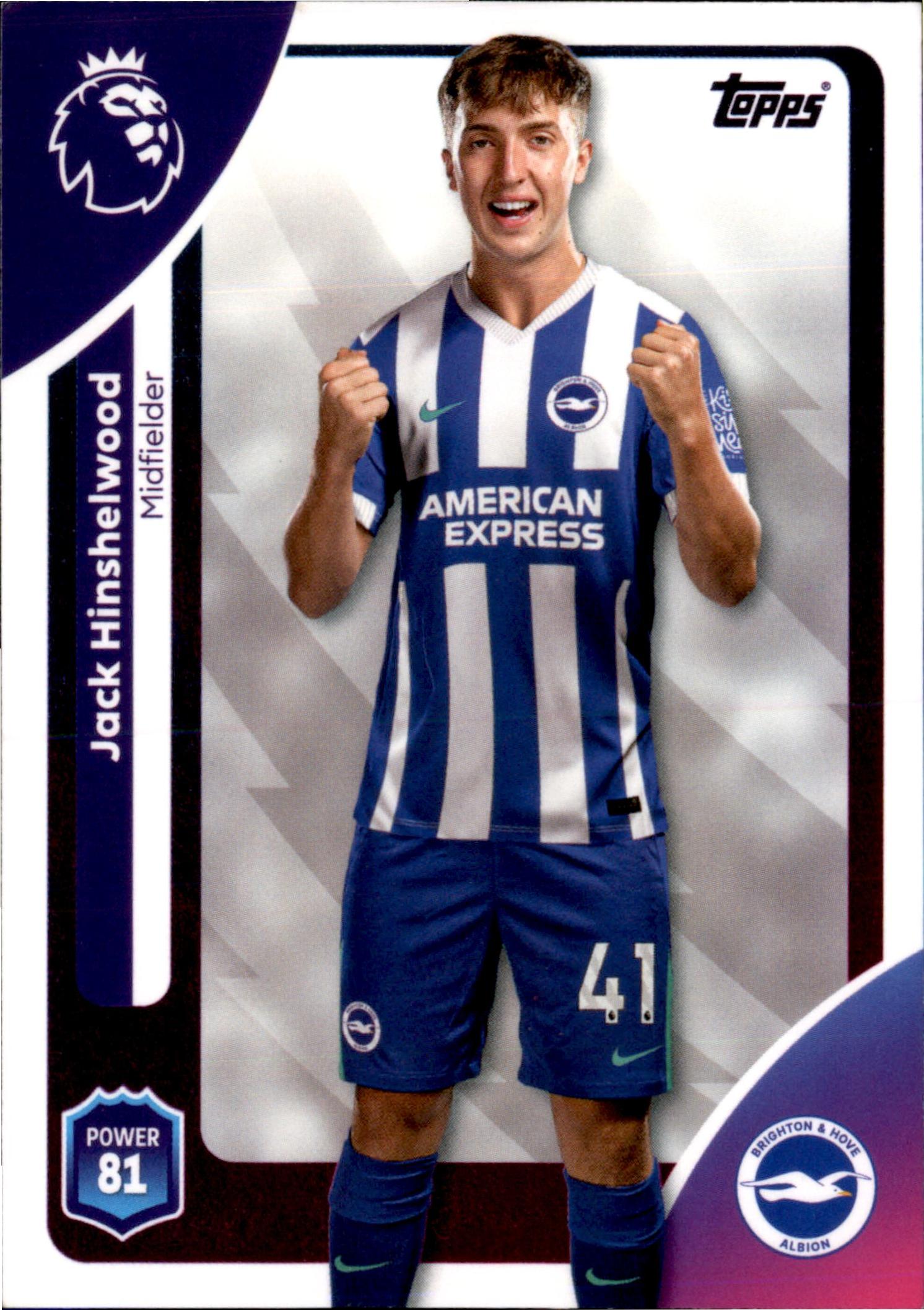 Jack Hinshelwood #78 – Topps Premier League 2025/26