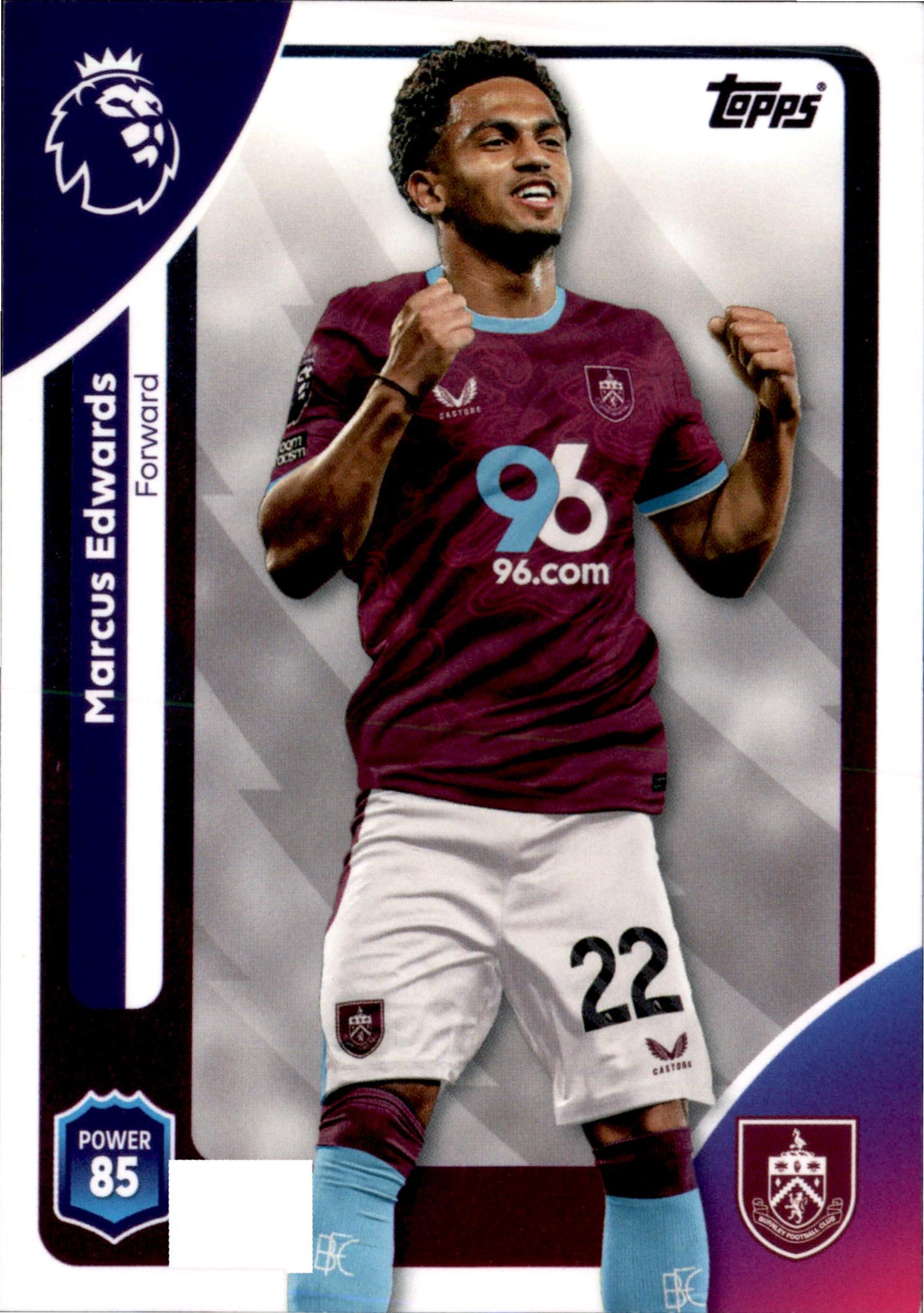 Marcus Edwards #317 – Topps Premier League 2025/26