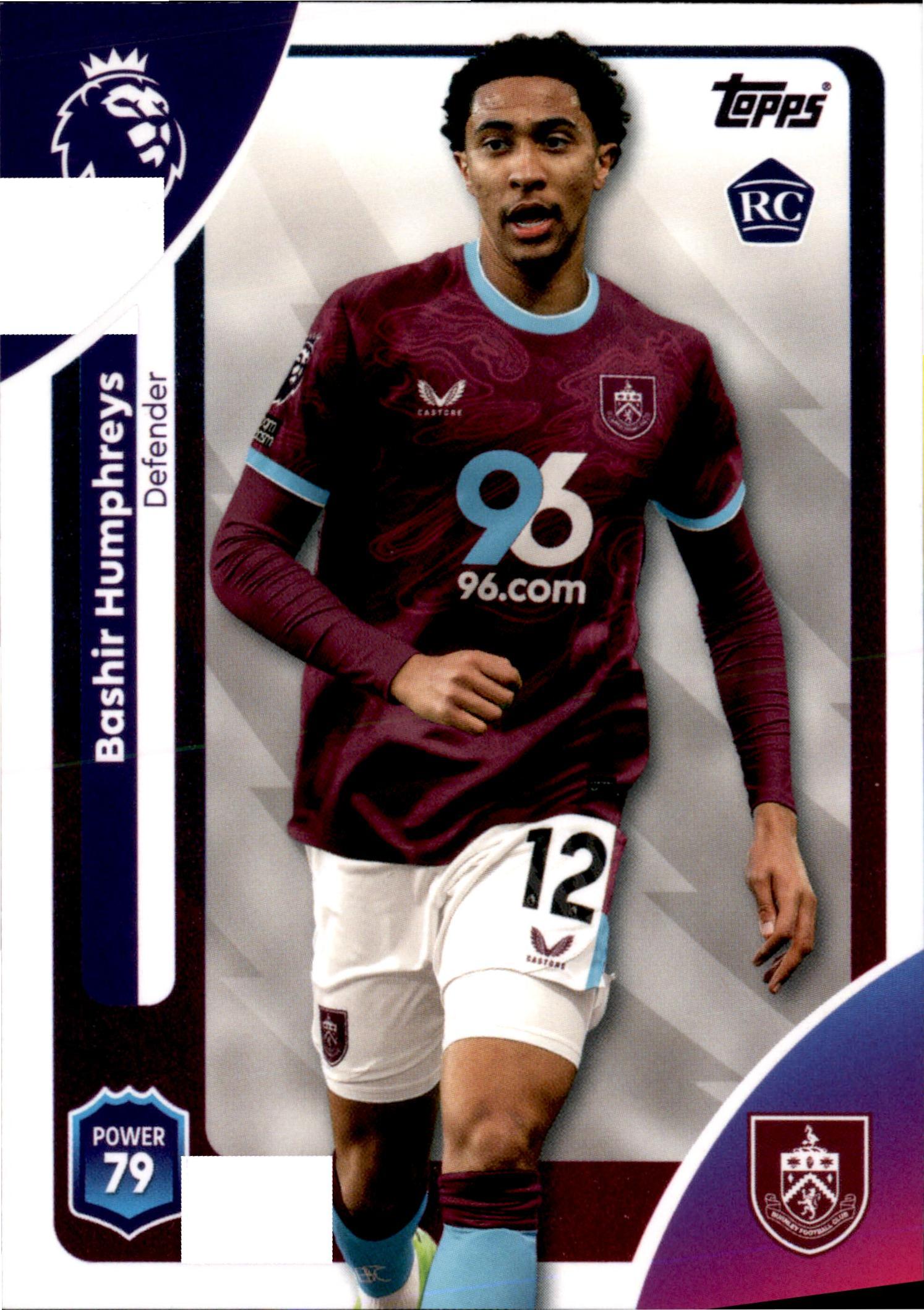 Bashir Humphreys #310 – Topps Premier League 2025/26