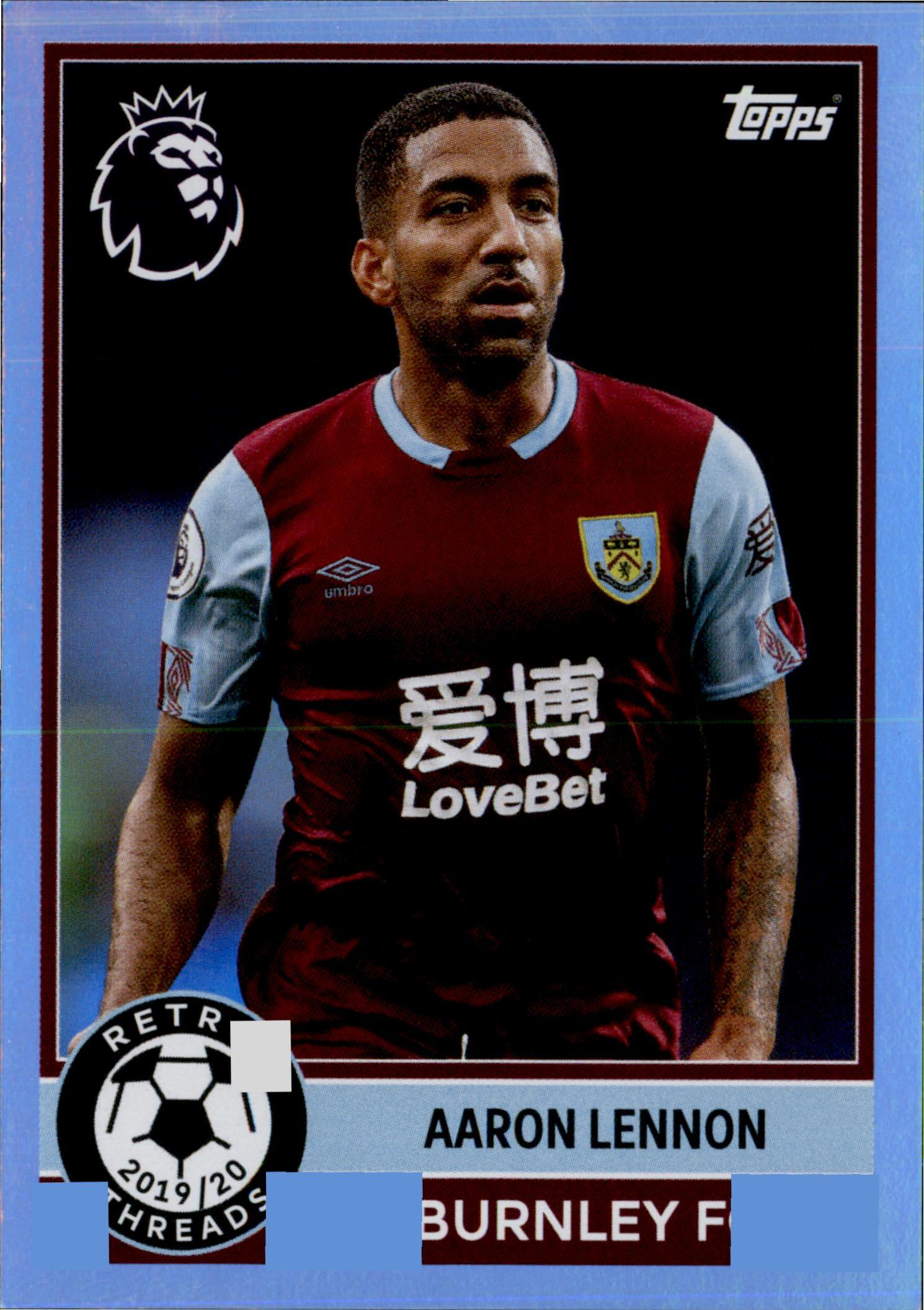 Aaron Lennon #399 – Topps Premier League 2025/26