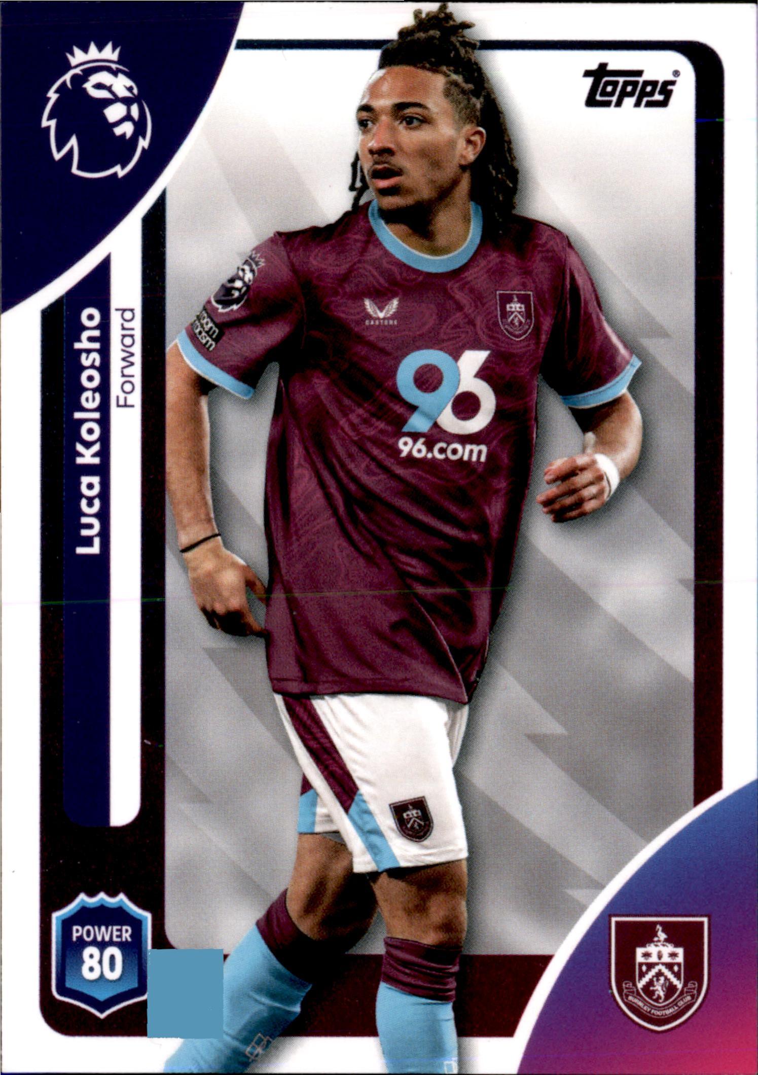 Luca Koleosho #319 – Topps Premier League 2025/26
