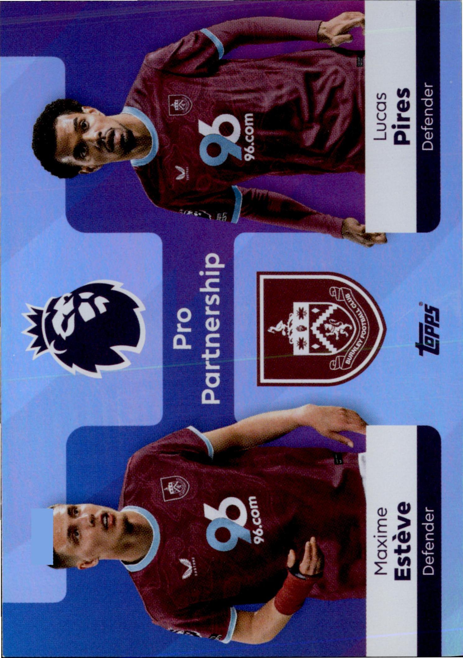 Maxime Estève/Lucas Pires #379 – Topps Premier League 2025/26