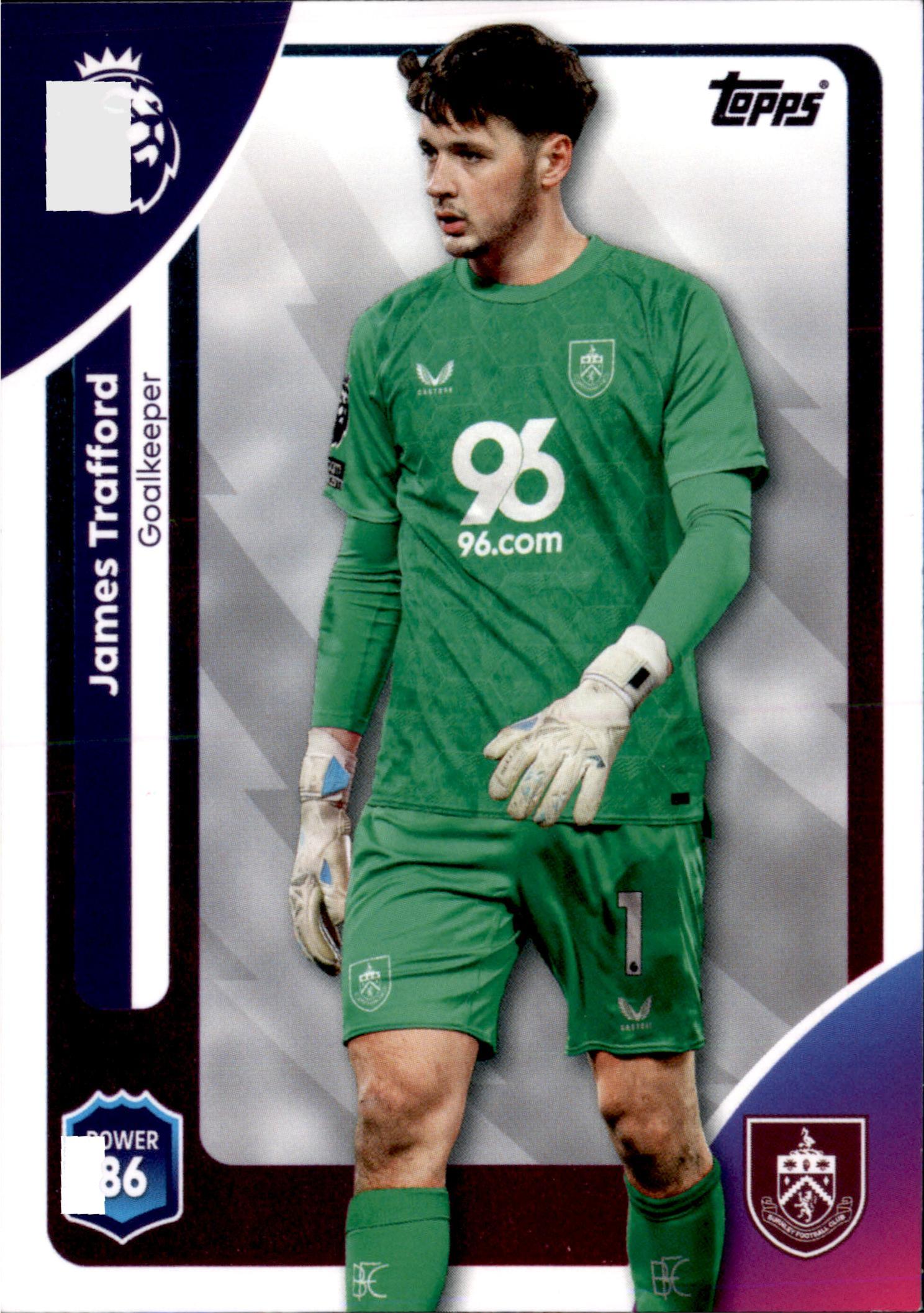 James Trafford #308 – Topps Premier League 2025/26