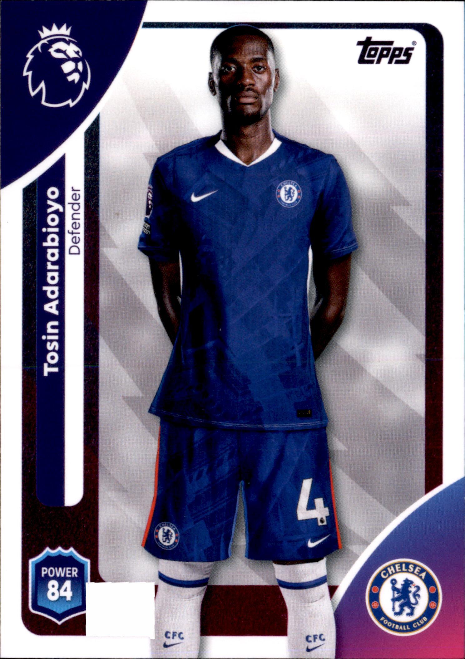 Tosin Adarabioyo #94 – Topps Premier League 2025/26