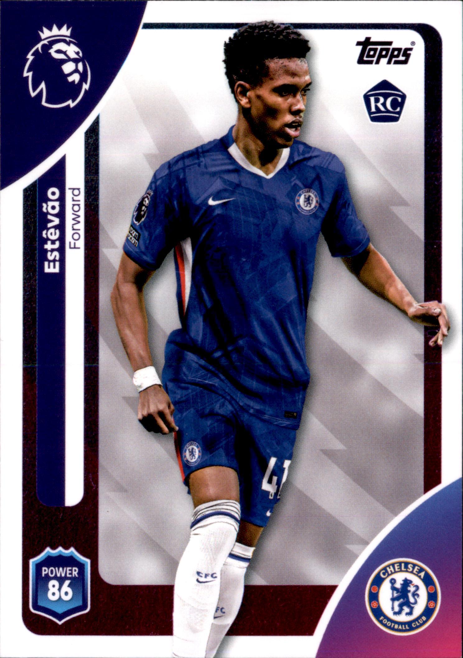 Estêvão #105 – Topps Premier League 2025/26