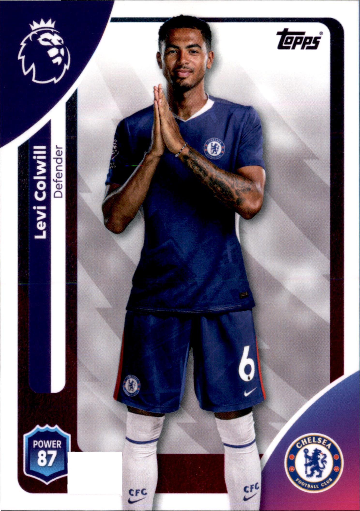 Levi Colwill #93 – Topps Premier League 2025/26