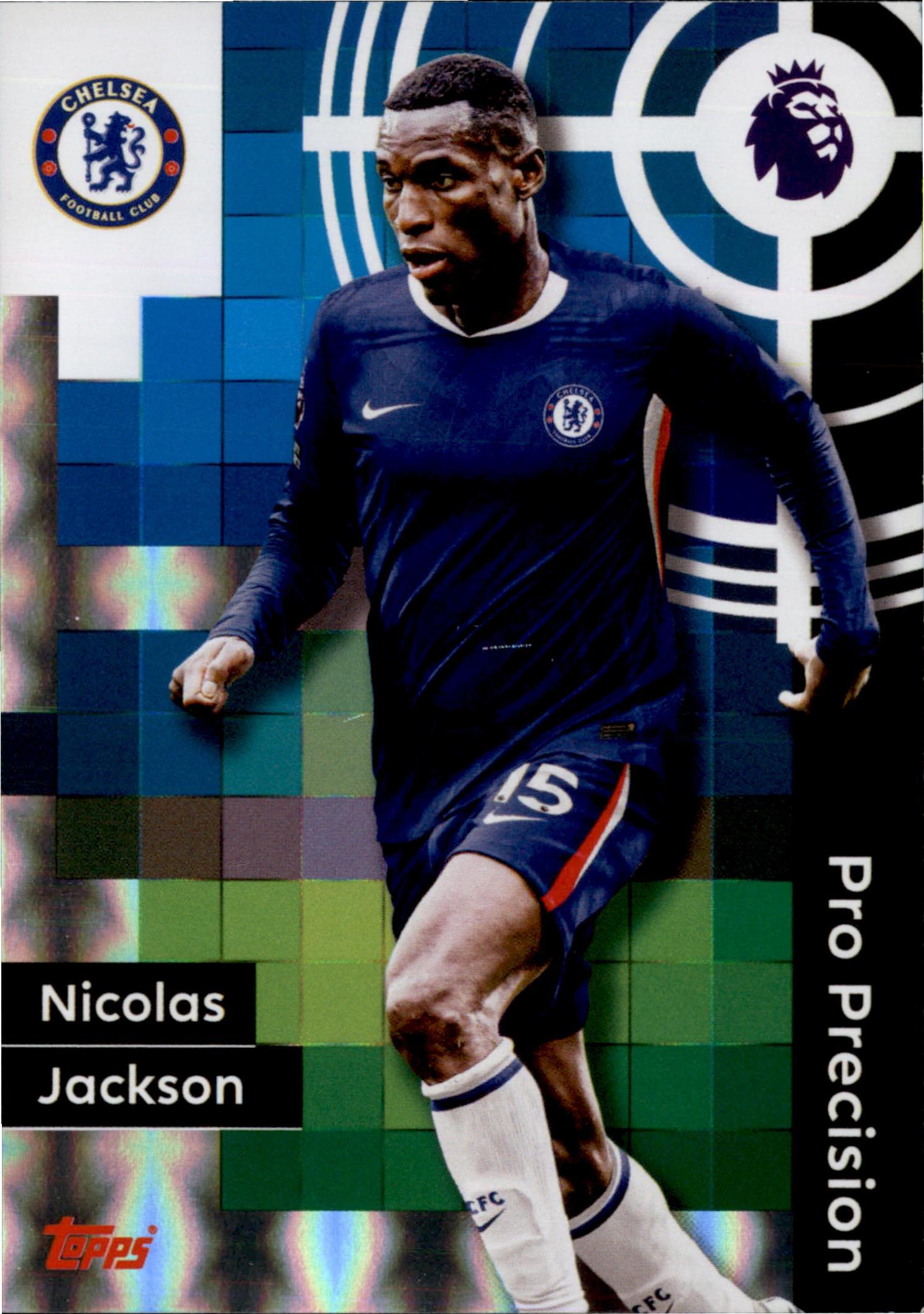 Nicolas Jackson #406 – Topps Premier League 2025/26