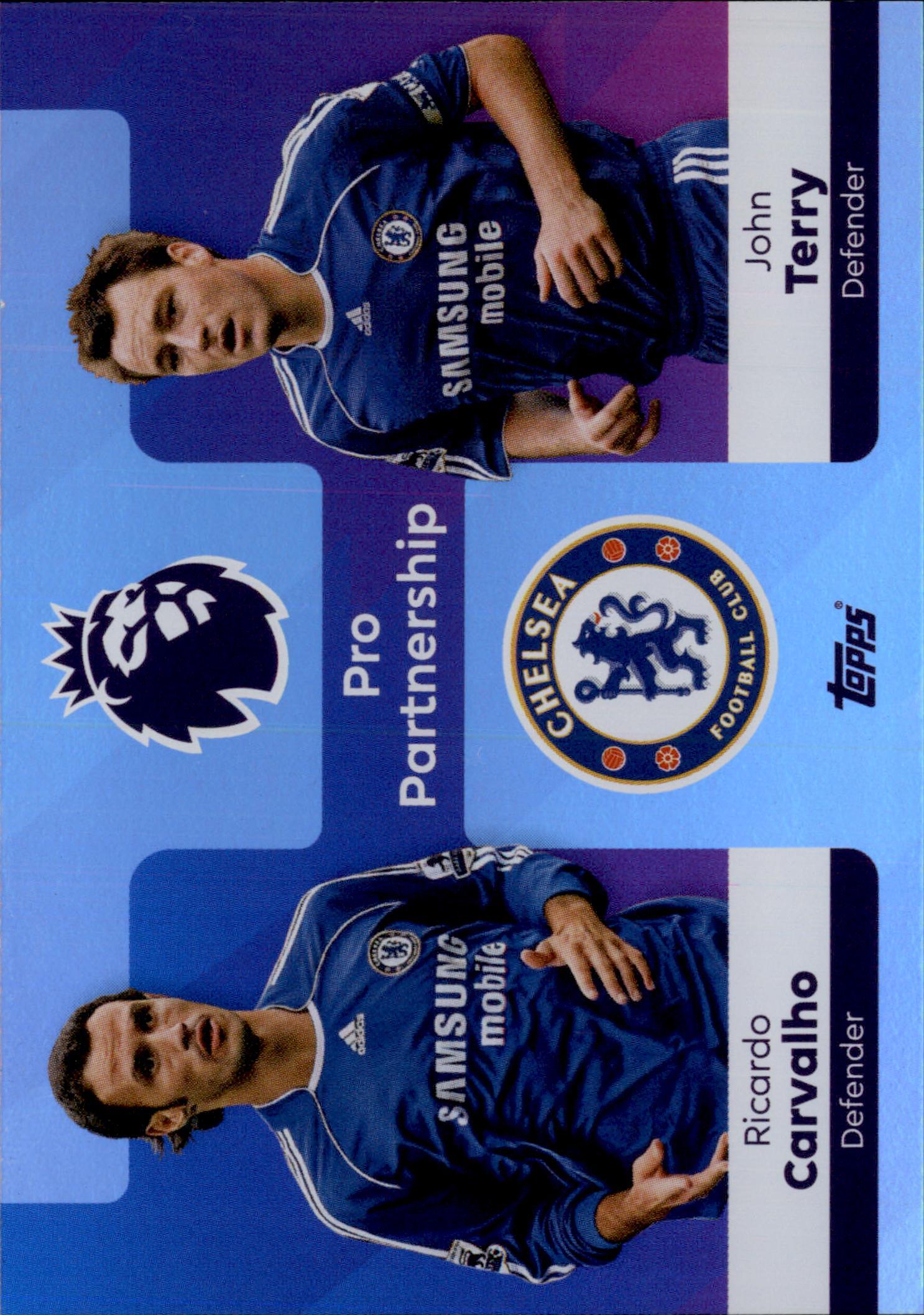 Ricardo Carvalho/John Terry #366 – Topps Premier League 2025/26