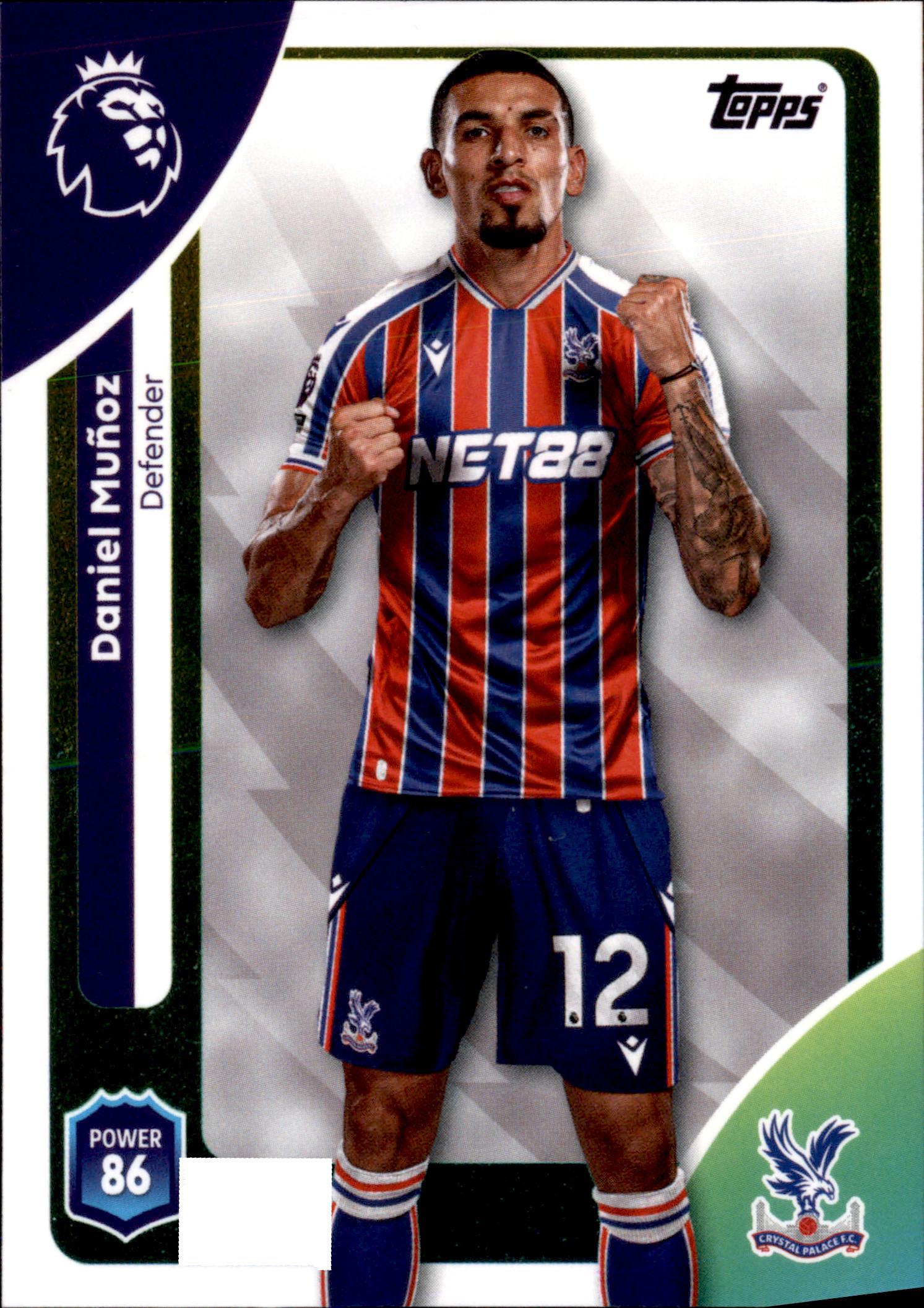 Daniel Muñoz #116 – Topps Premier League 2025/26
