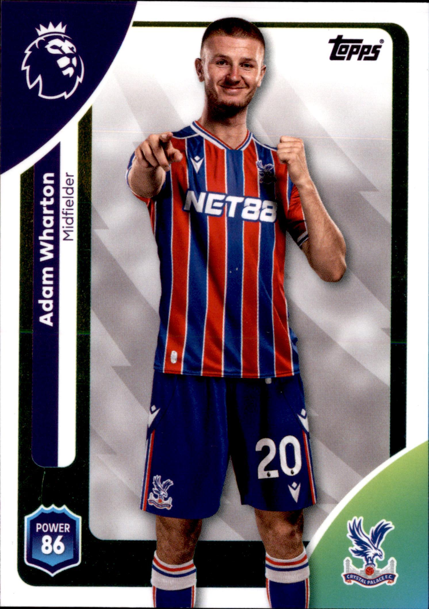 Adam Wharton #117 – Topps Premier League 2025/26