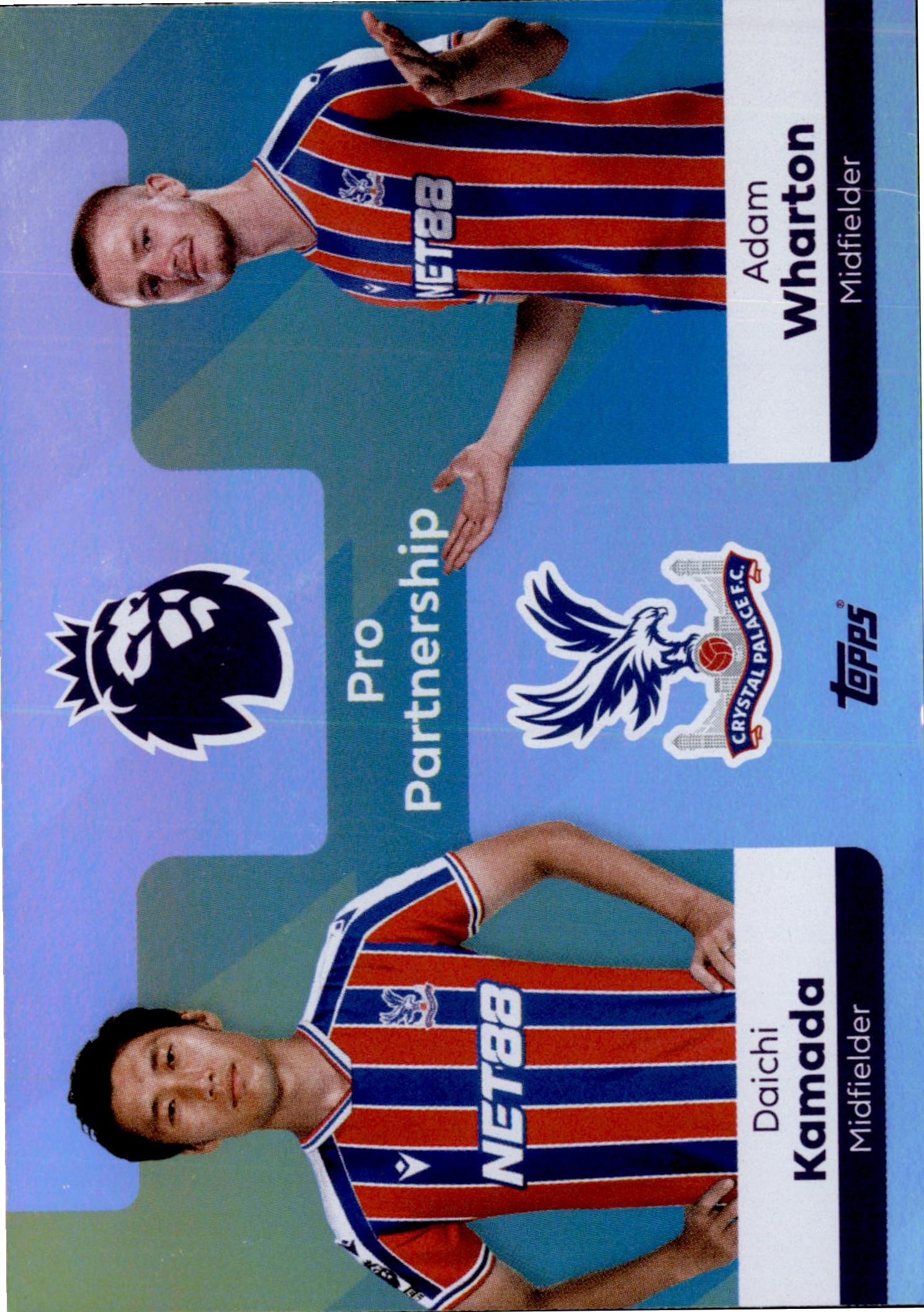 Daichi Kamada/Adam Wharton #368 – Topps Premier League 2025/26