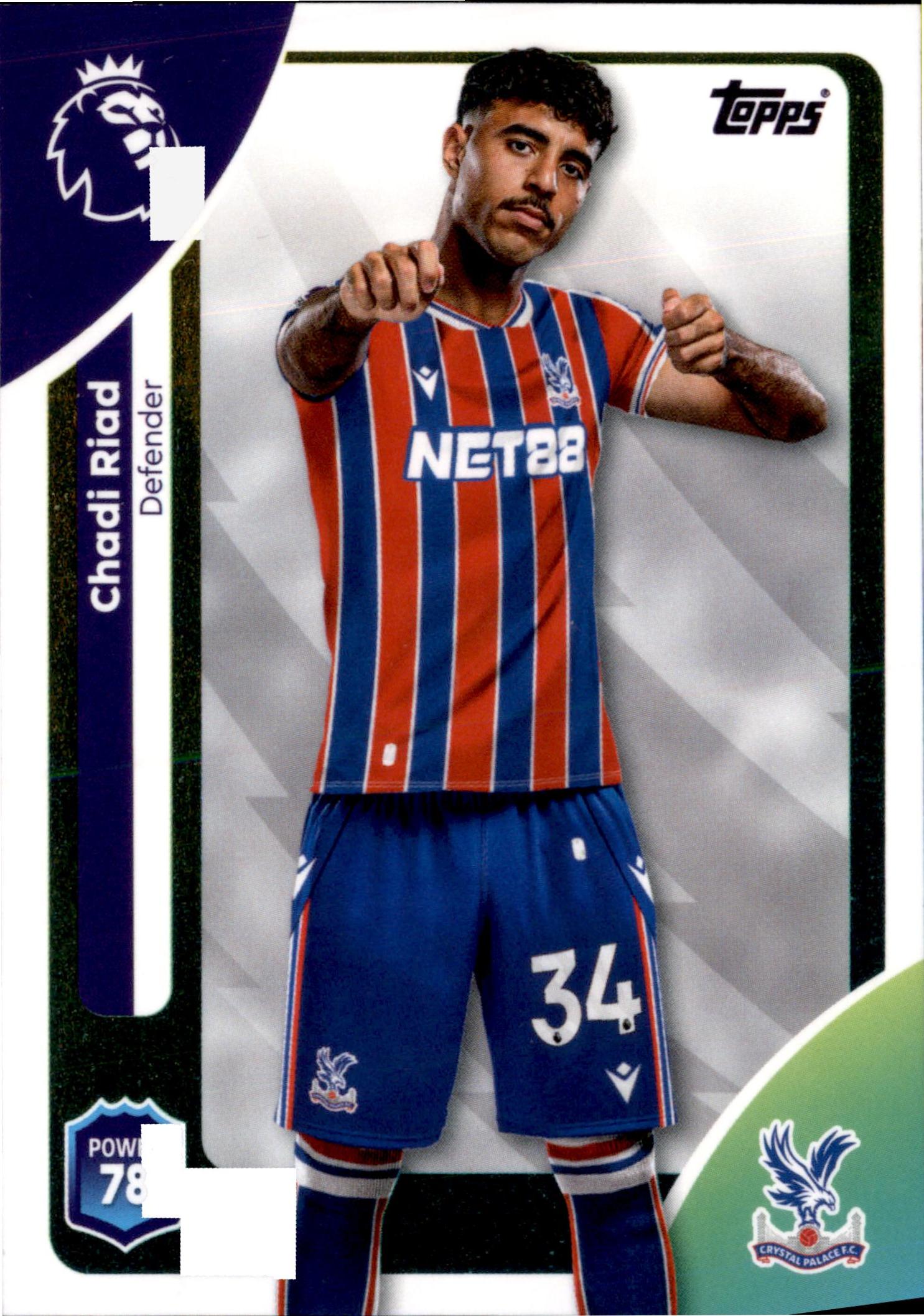Chadi Riad #112 – Topps Premier League 2025/26