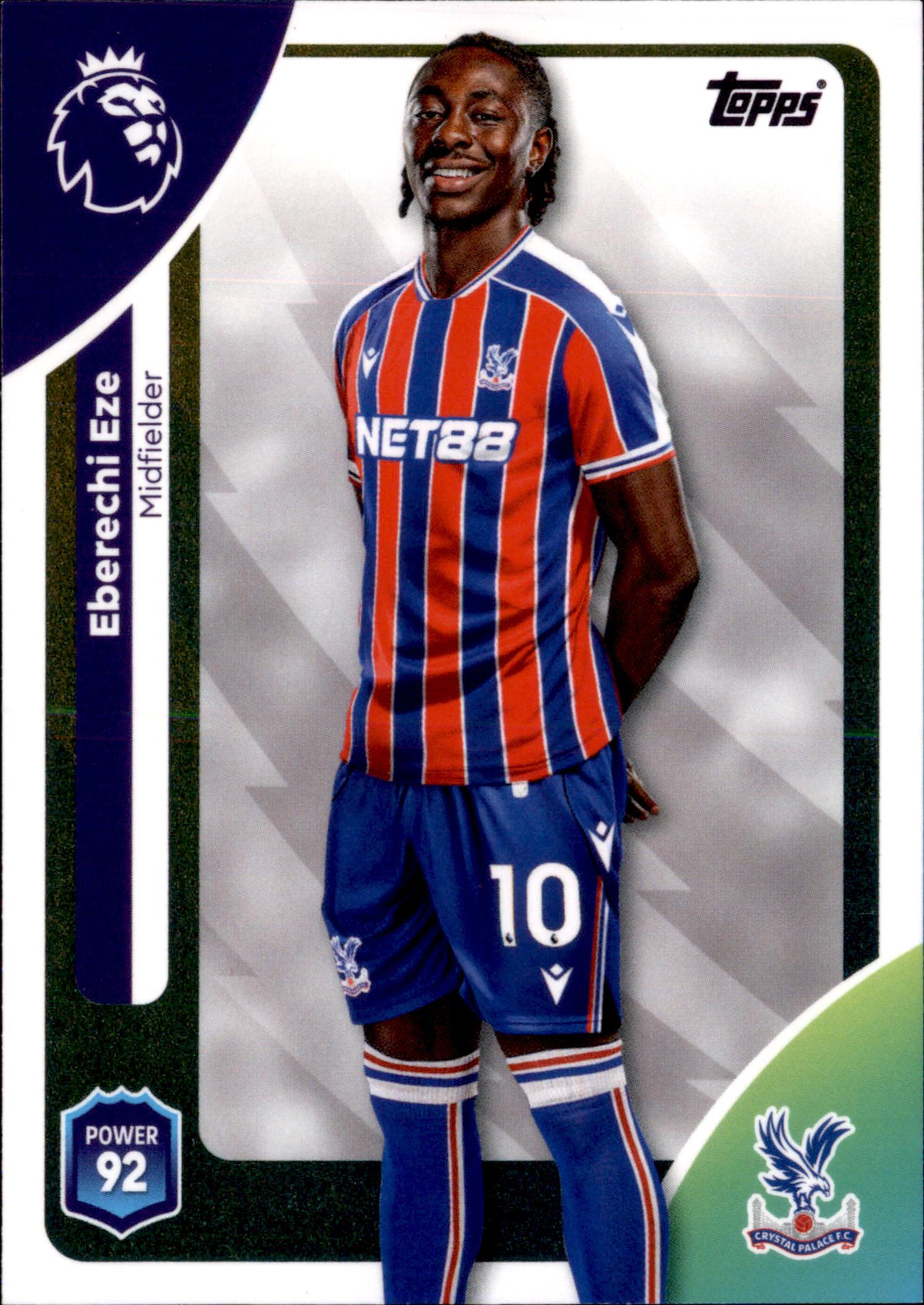 Eberechi Eze #120 – Topps Premier League 2025/26