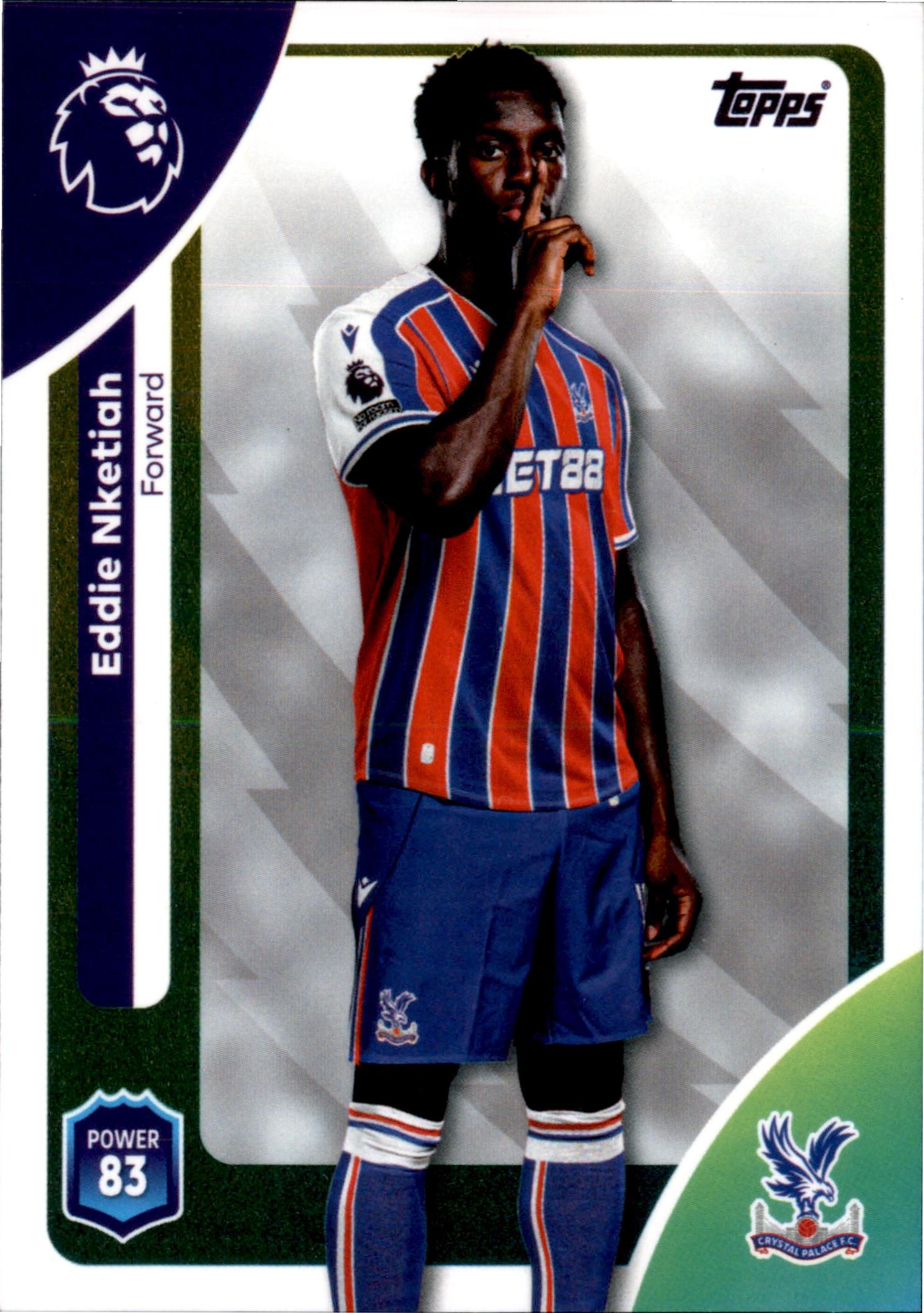 Eddie Nketiah #122 – Topps Premier League 2025/26