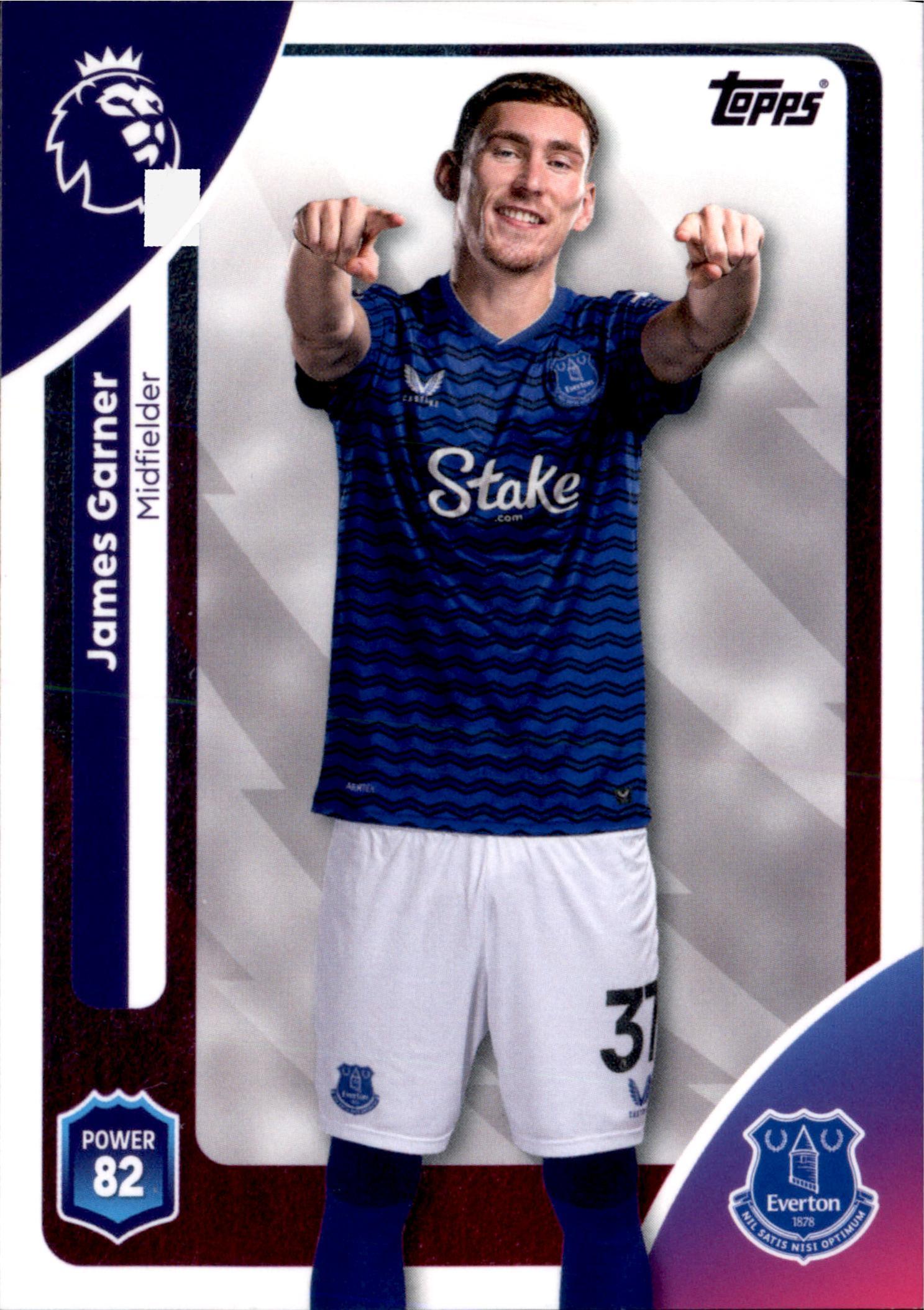 James Garner #137 – Topps Premier League 2025/26