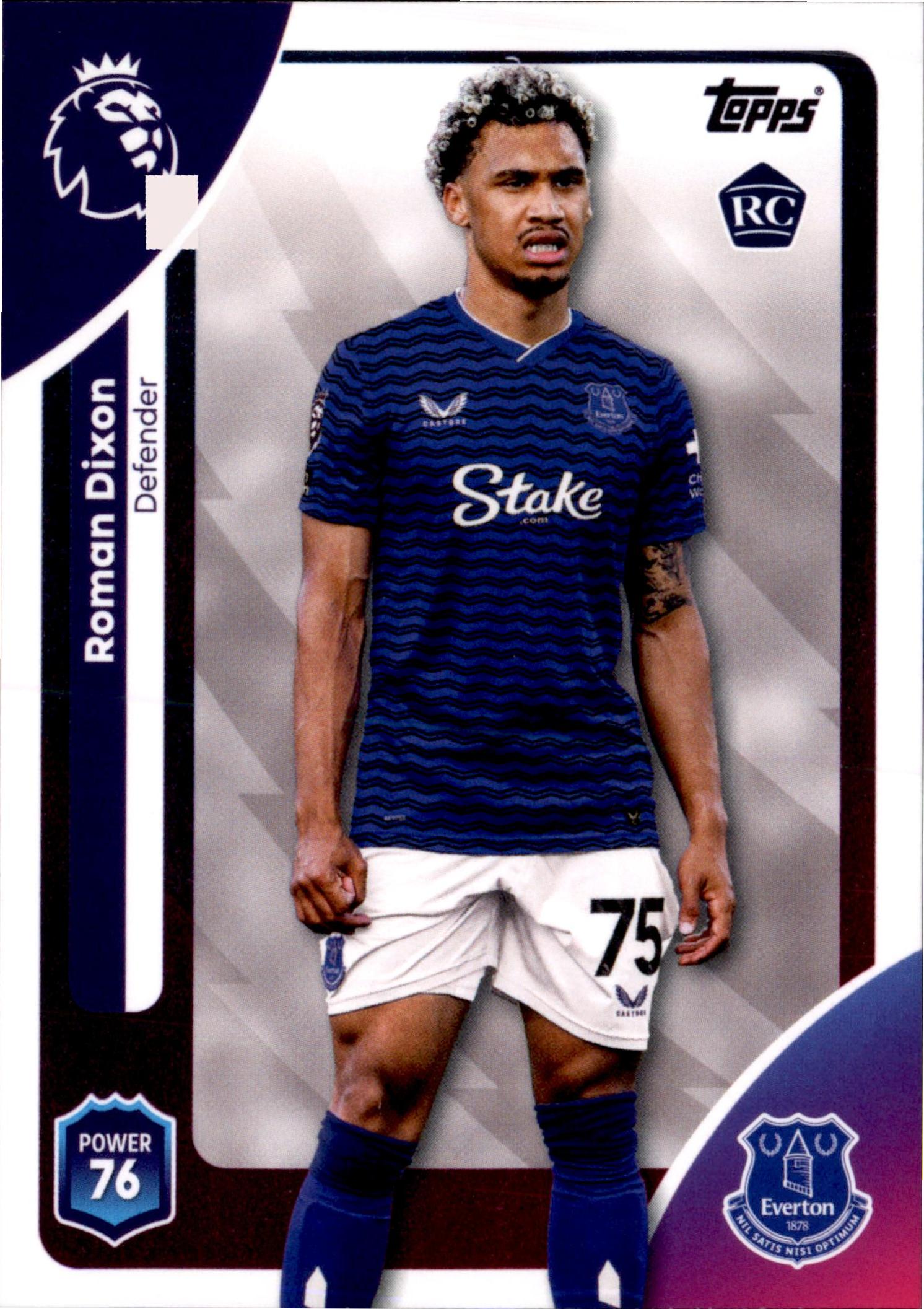 Roman Dixon #134 – Topps Premier League 2025/26