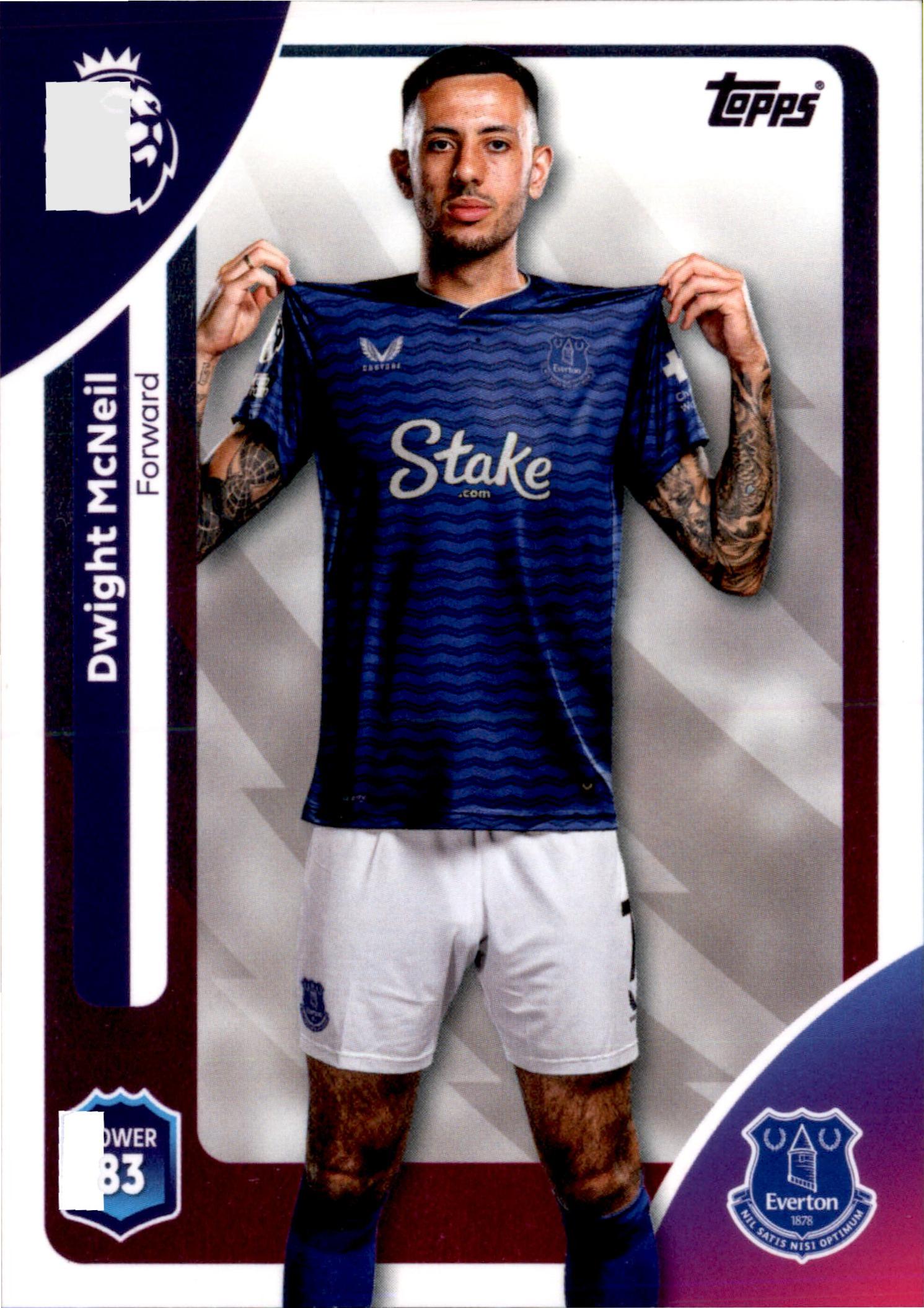 Dwight McNeil #138 – Topps Premier League 2025/26