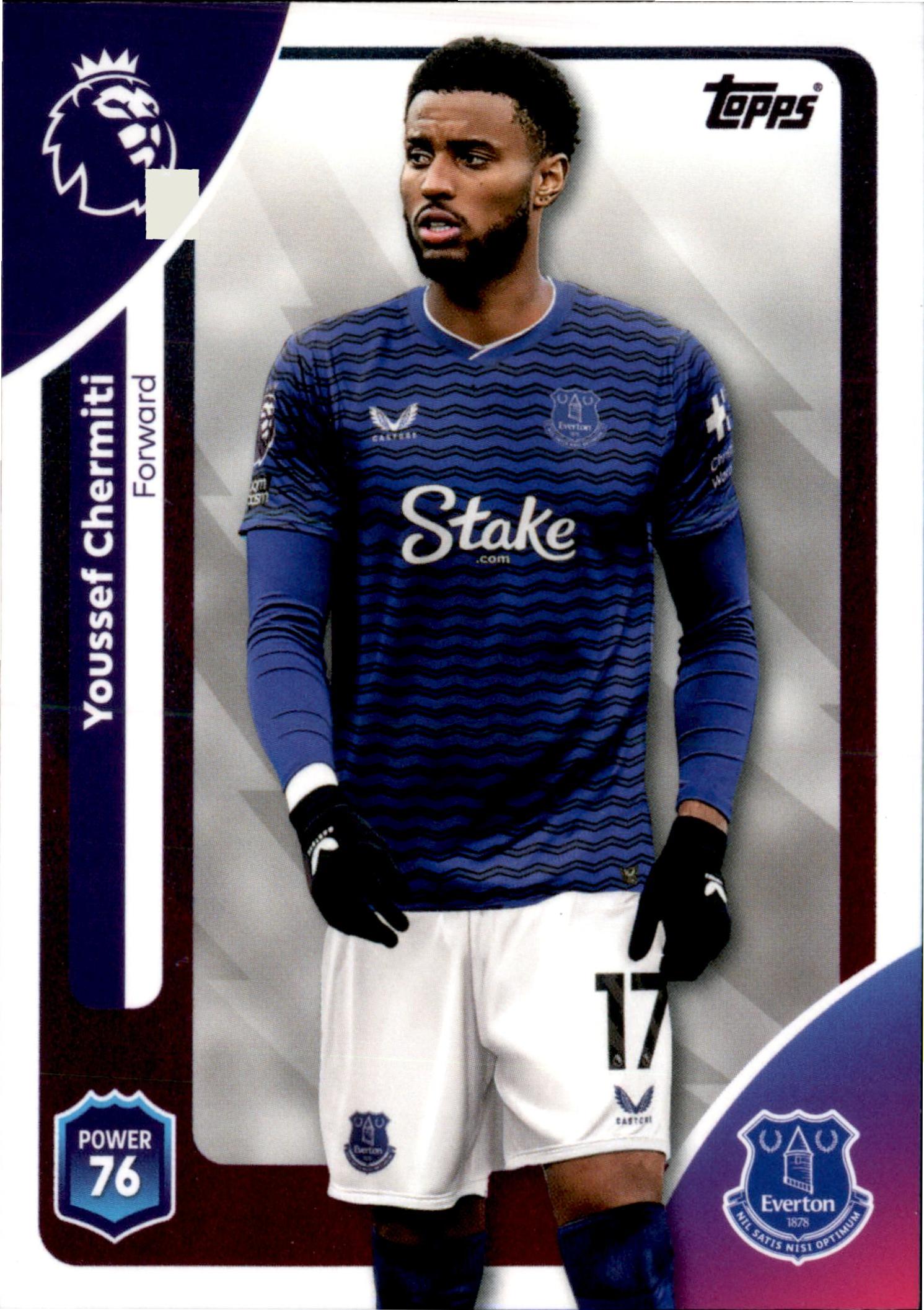Youssef Chermiti #141 – Topps Premier League 2025/26
