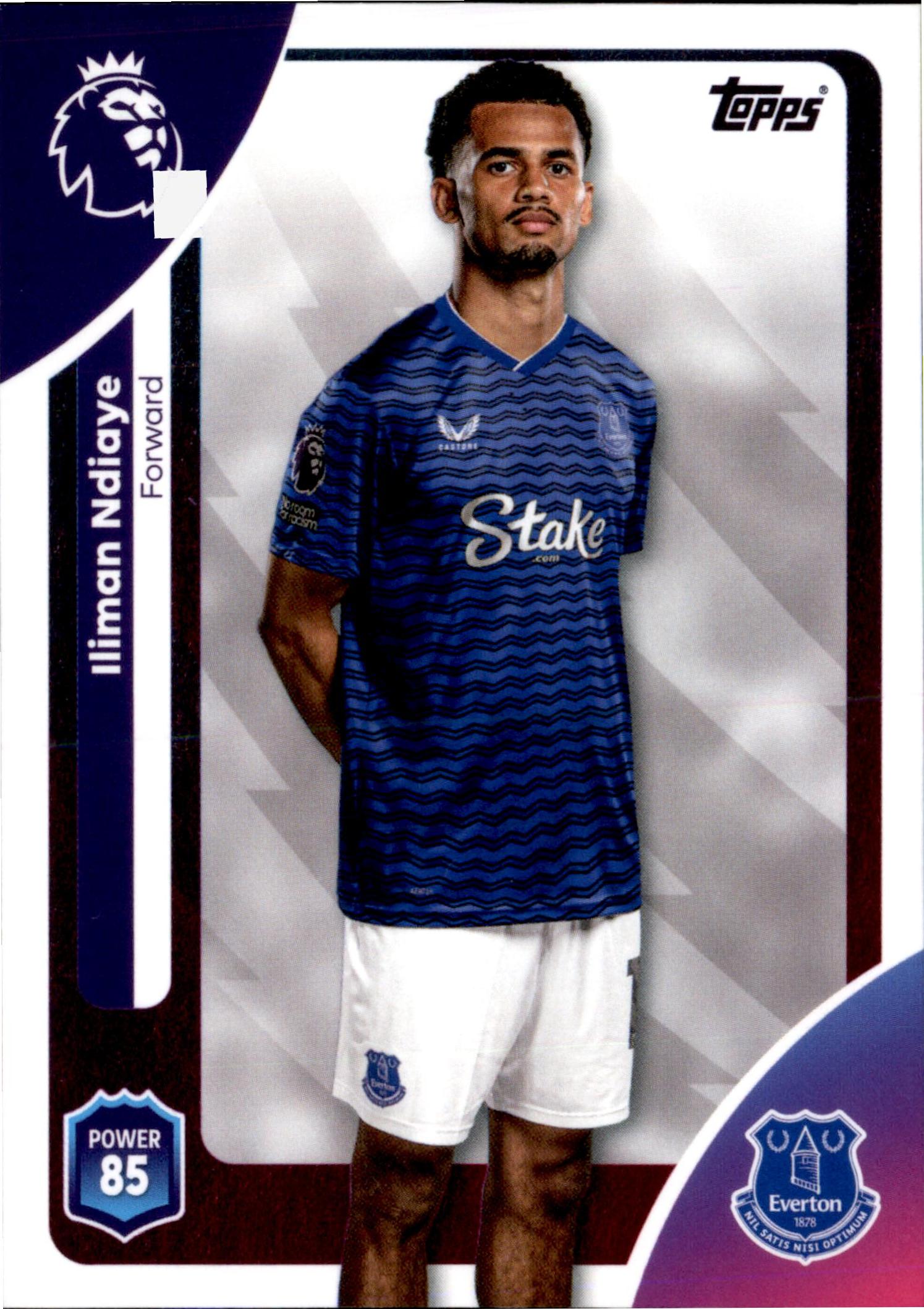 Iliman Ndiaye #139 – Topps Premier League 2025/26