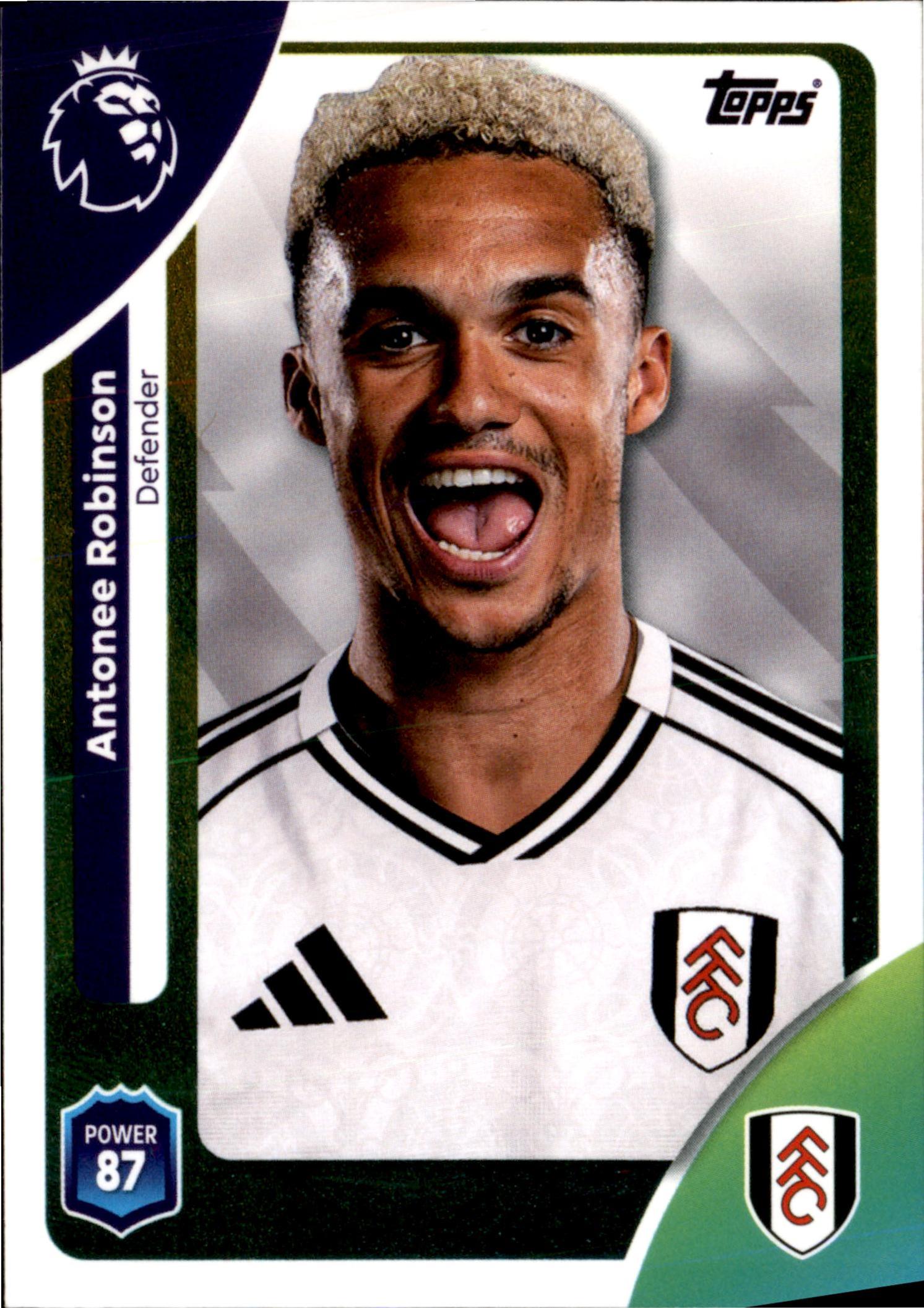 Antonee Robinson #150 – Topps Premier League 2025/26