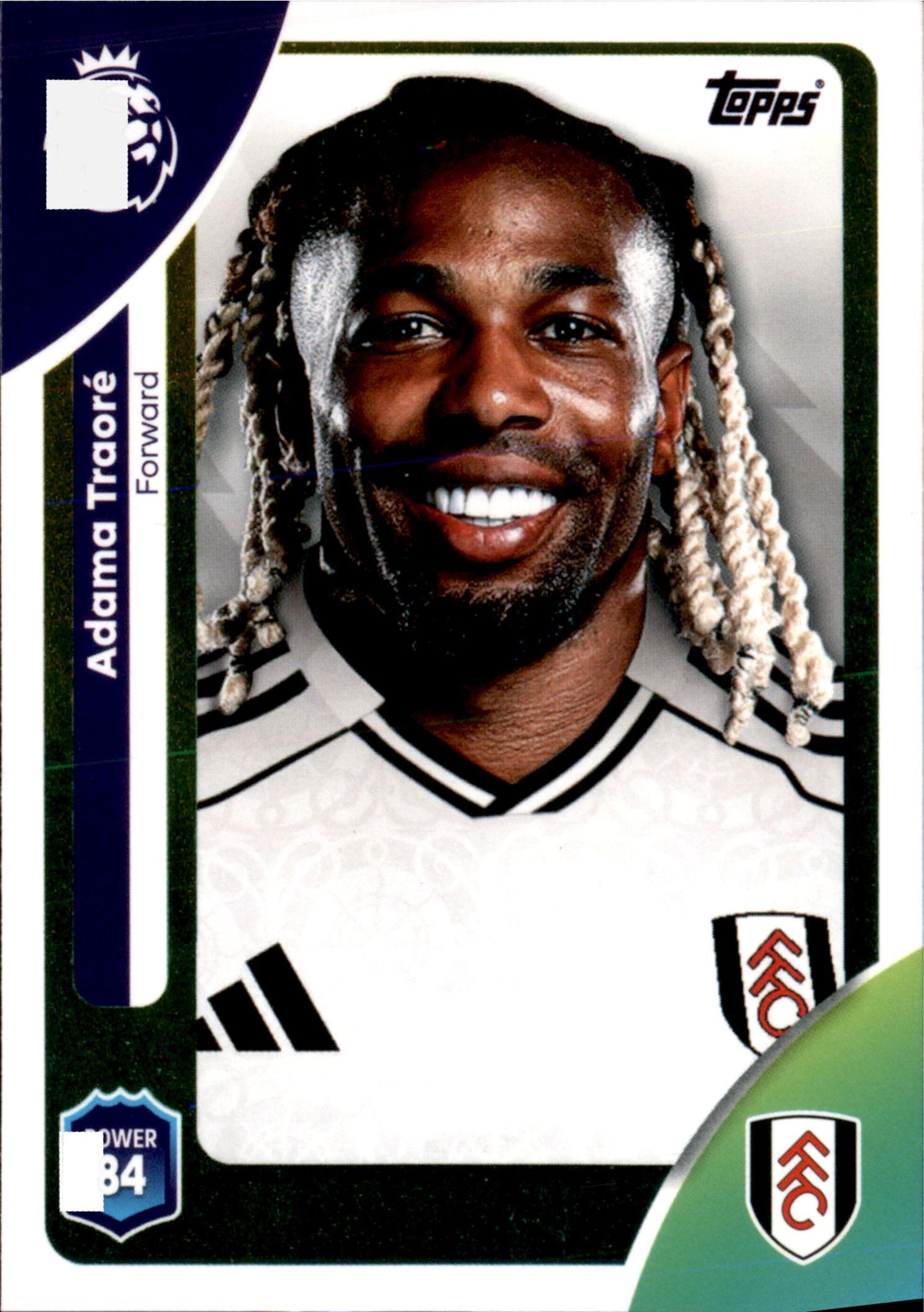 Adama Traoré #157 – Topps Premier League 2025/26