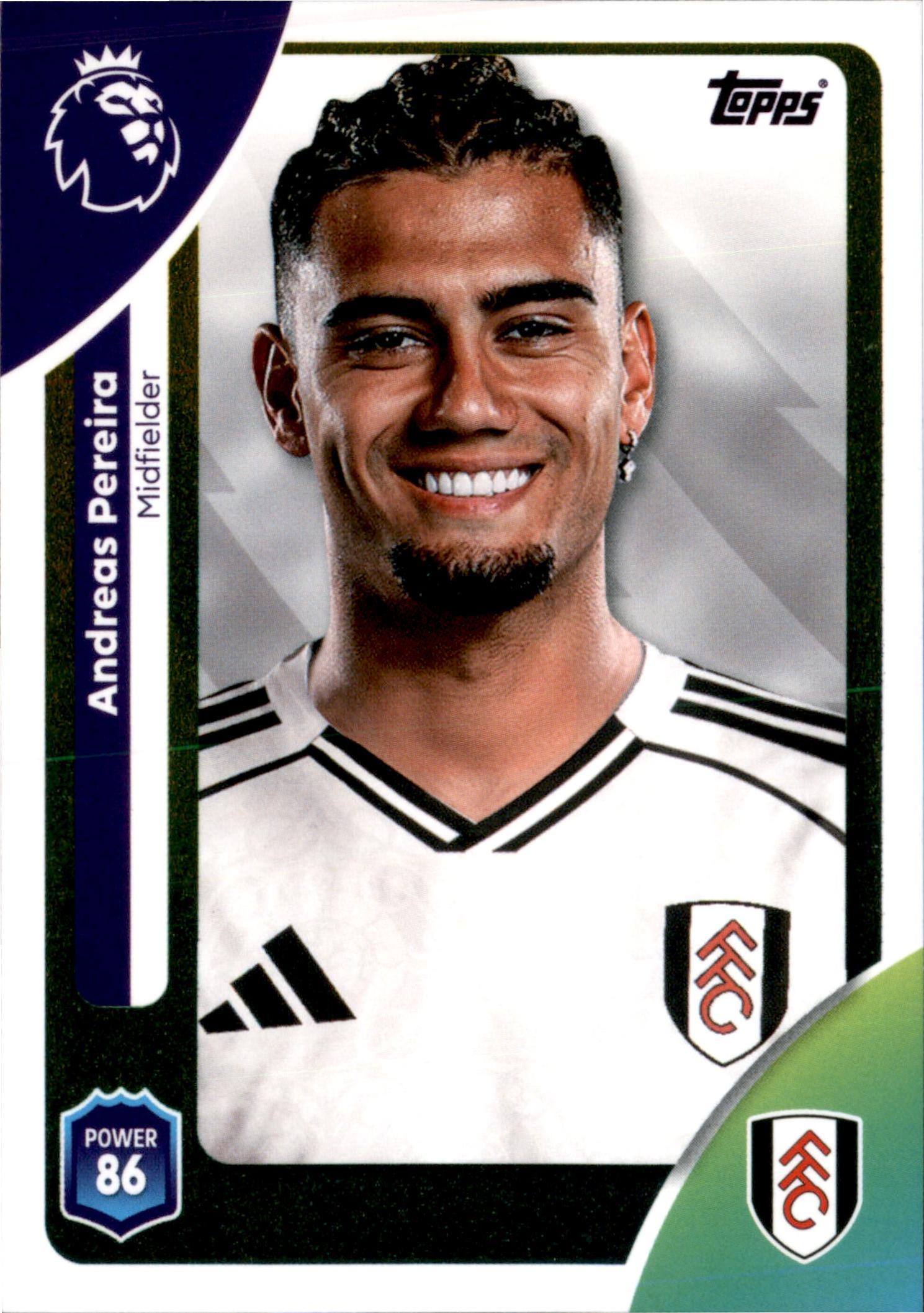 Andreas Pereira #153 – Topps Premier League 2025/26