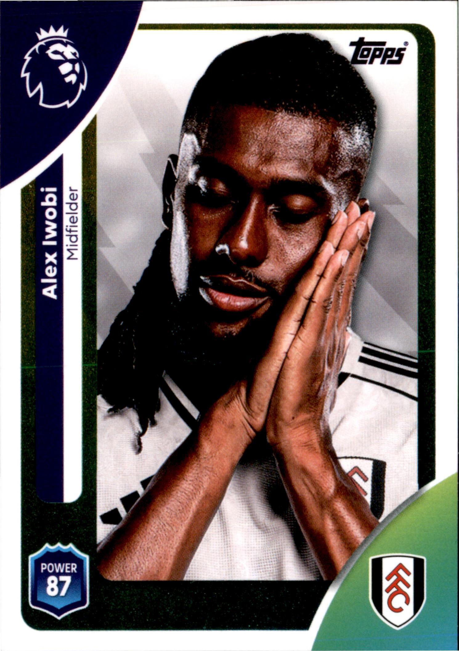 Alex Iwobi #154 – Topps Premier League 2025/26