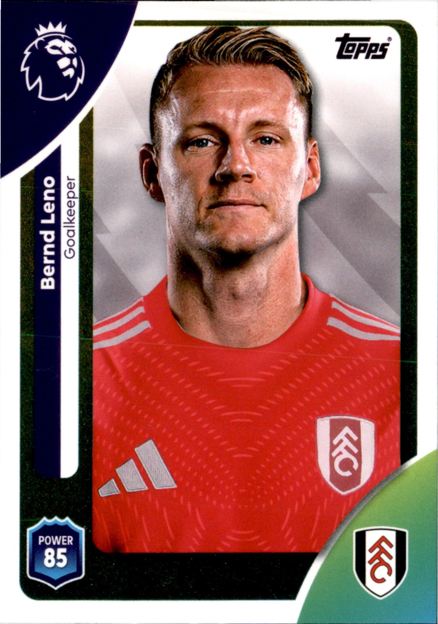 Bernd Leno #146 – Topps Premier League 2025/26