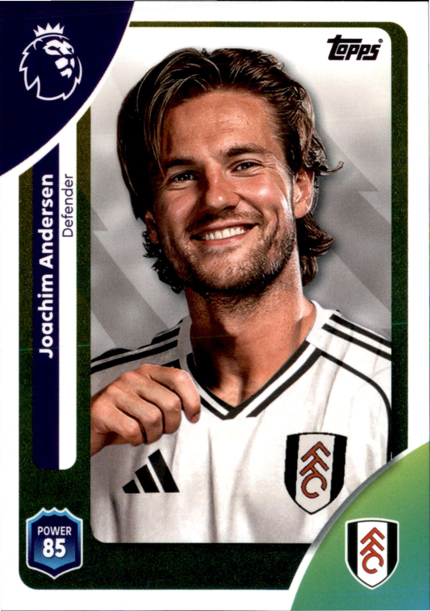 Joachim Andersen #148 – Topps Premier League 2025/26